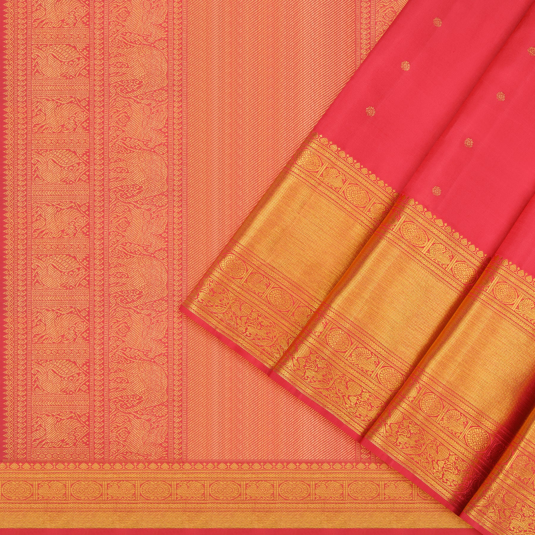 Kanakavalli Kanjivaram Silk Sari 24-110-HS001-14624 - Cover  View
