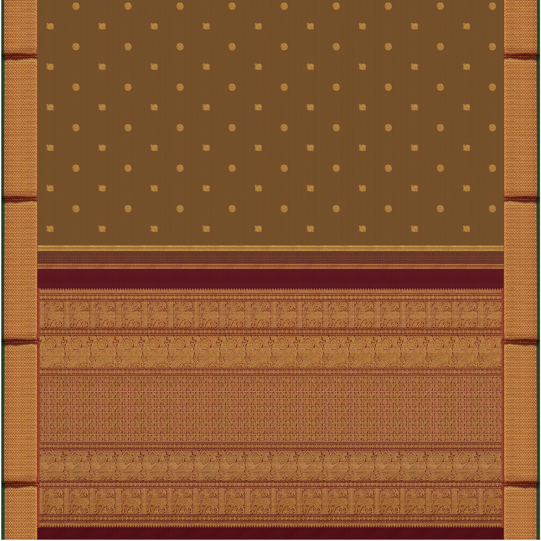 Kanakavalli Kanjivaram Silk Sari 24-110-HS001-14635 - Full View