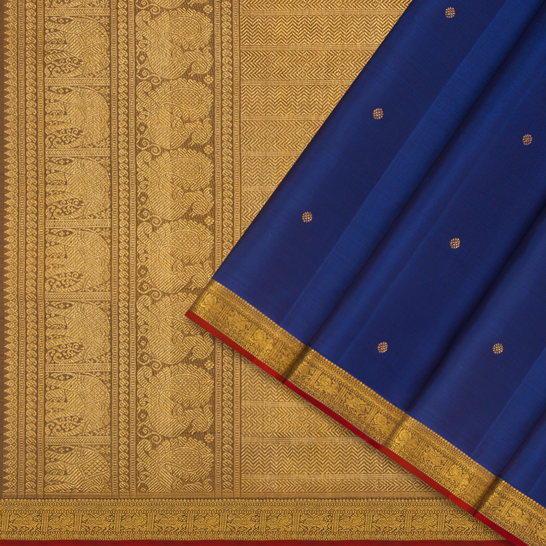 Kanakavalli Kanjivaram Silk Sari 24-110-HS001-14643 - Cover View