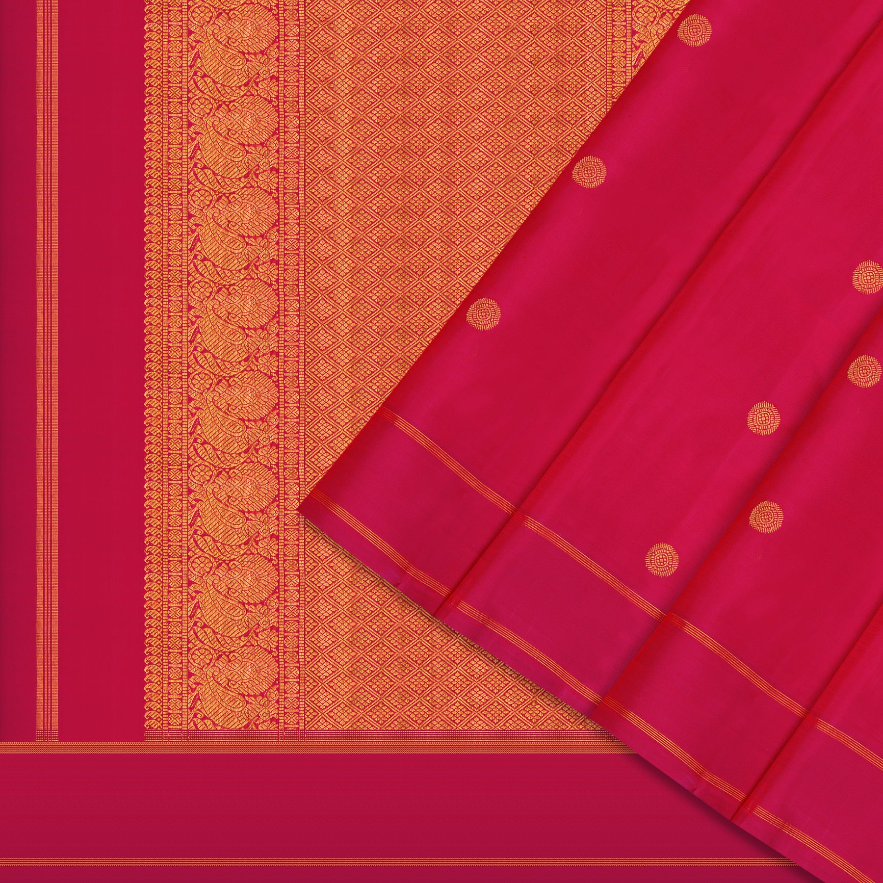 Kanakavalli Kanjivaram Silk Sari 24-110-HS001-14649 - Cover View