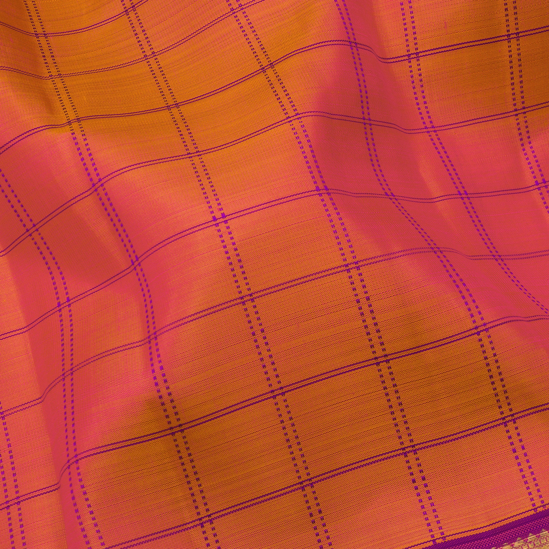 Kanakavalli Kanjivaram Silk Sari 24-110-HS001-14651 - Fabric View