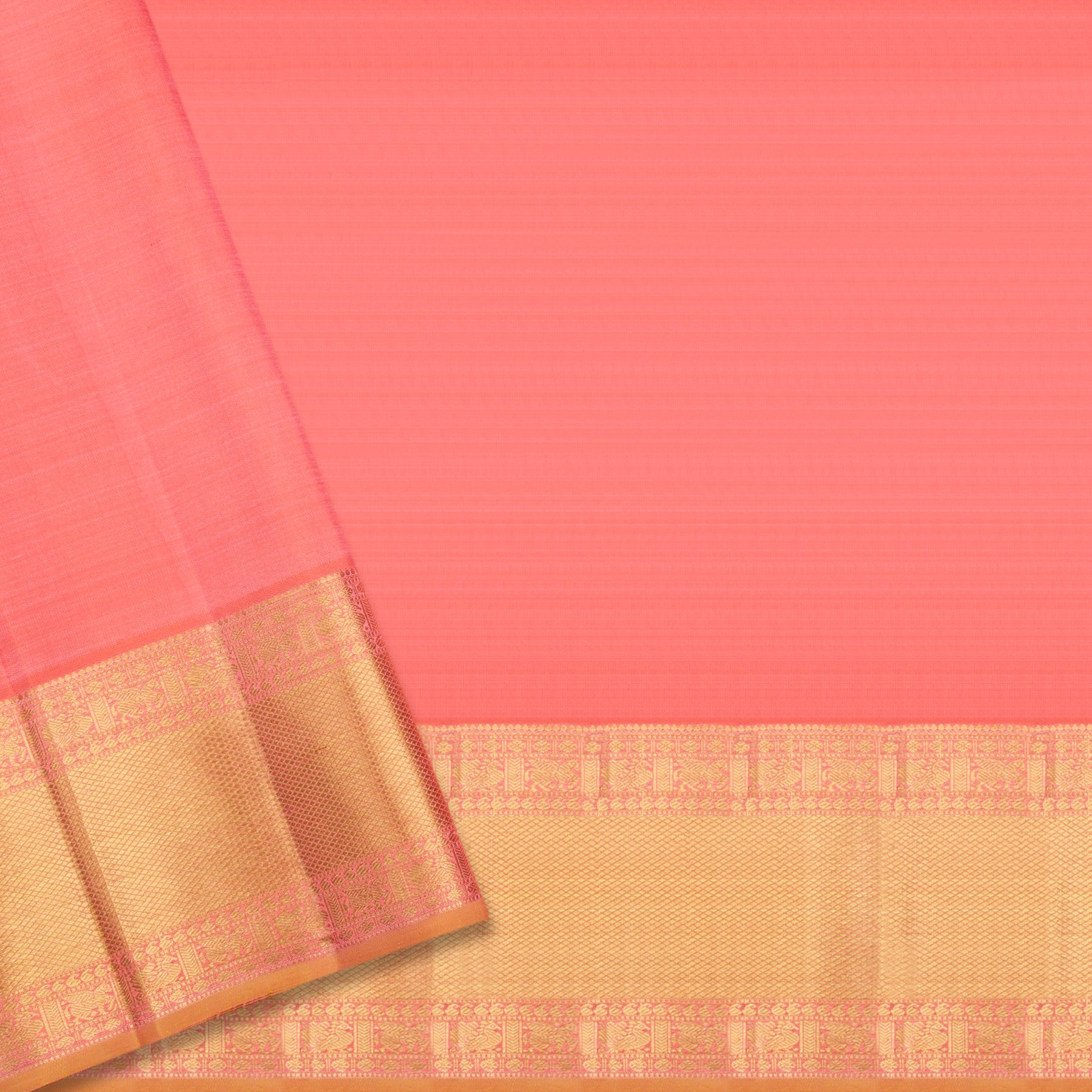 Kanakavalli Kanjivaram Silk Sari 24-110-HS001-03476 - Fabric View