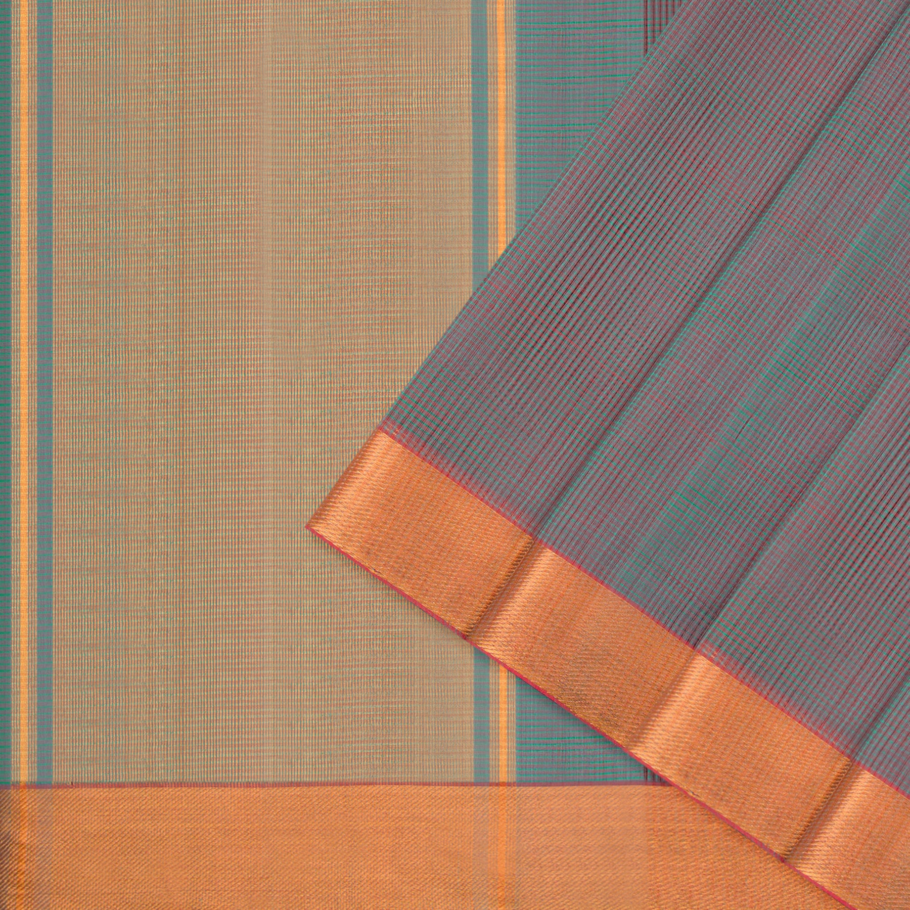 Kanakavalli Mangalgiri Cotton Sari 24-261-HS003-05248 - Cover View