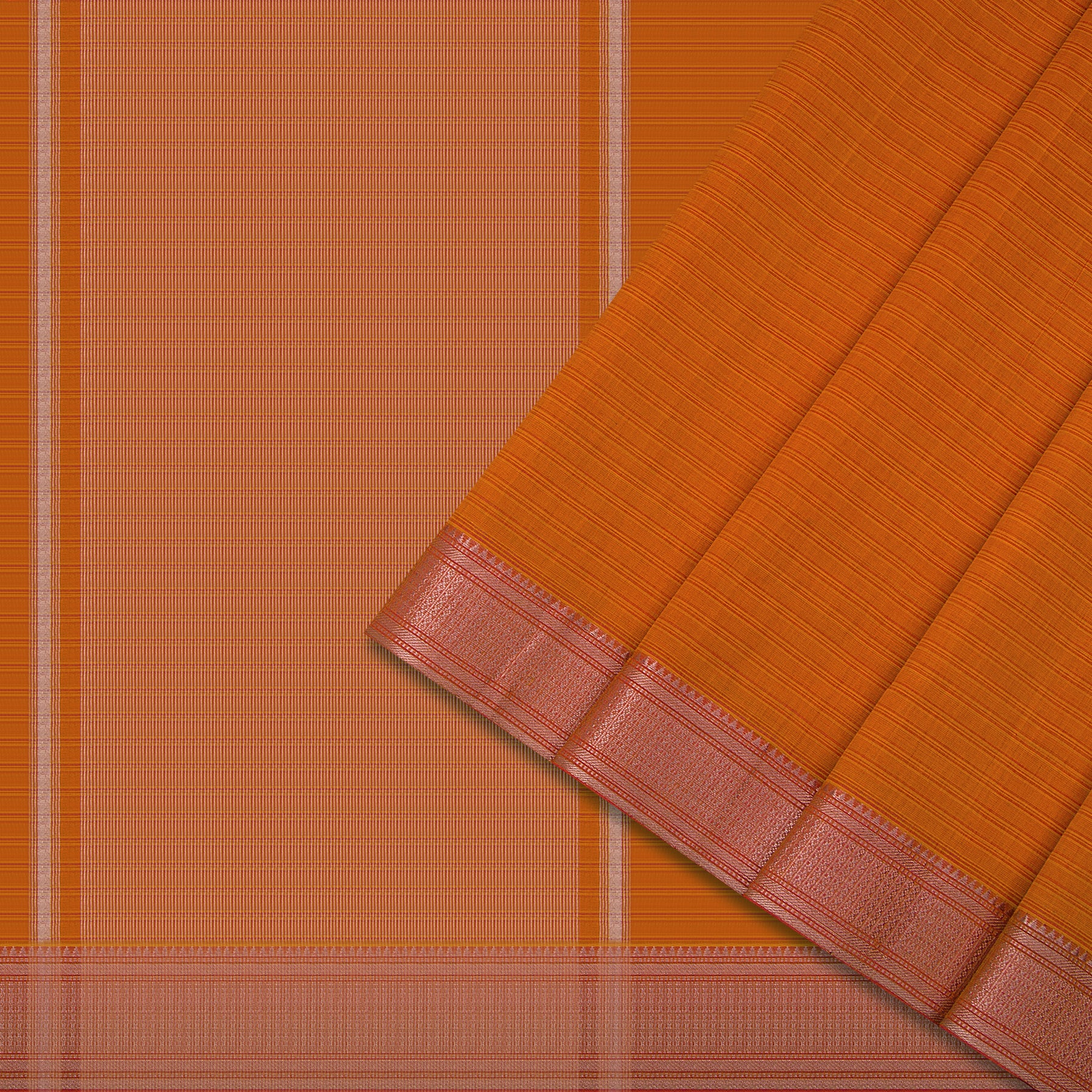 Kanakavalli Mangalgiri Cotton Sari 24-261-HS003-05281 - Cover View