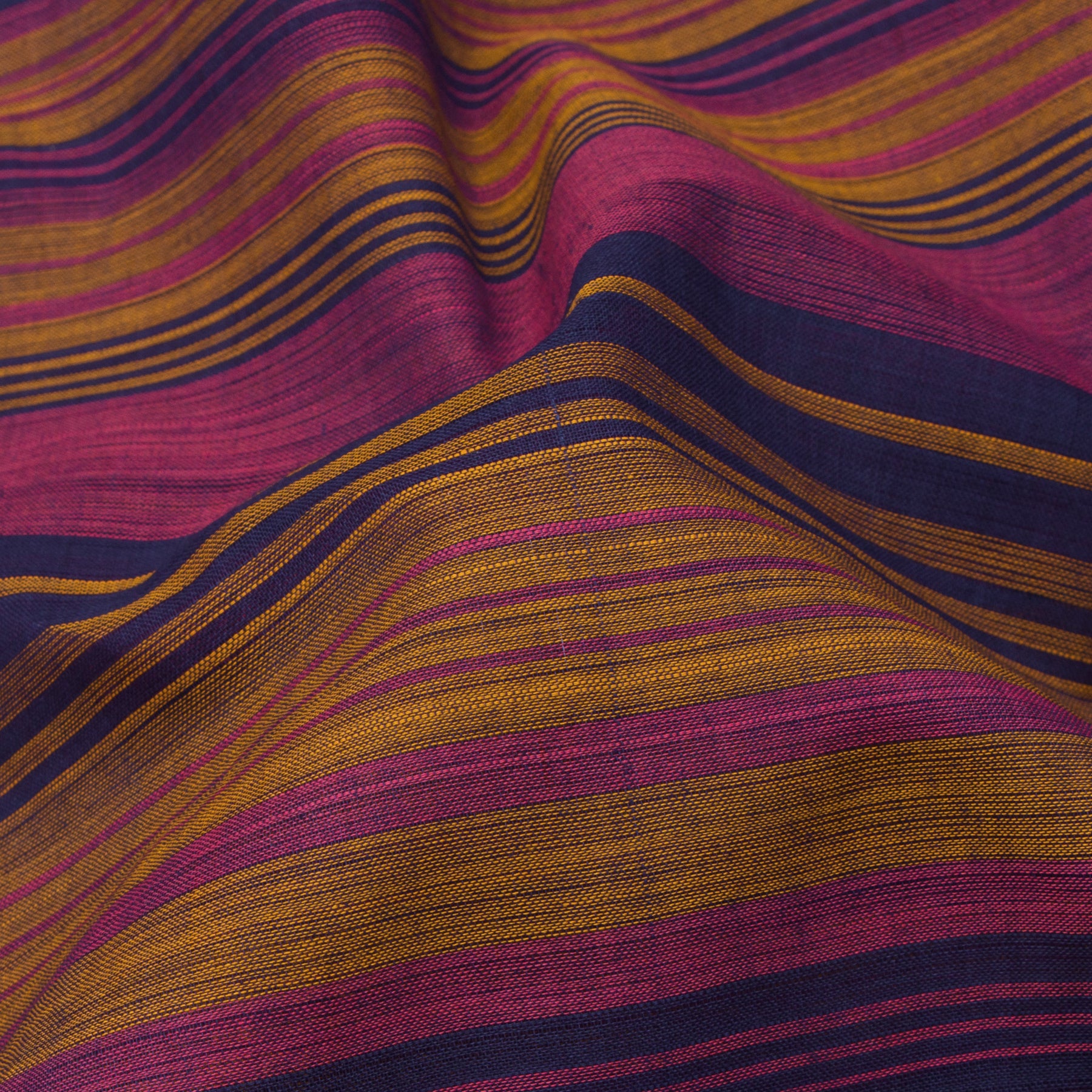 Kanakavalli Mangalgiri Cotton Sari 24-261-HS003-08791 - Fabric View