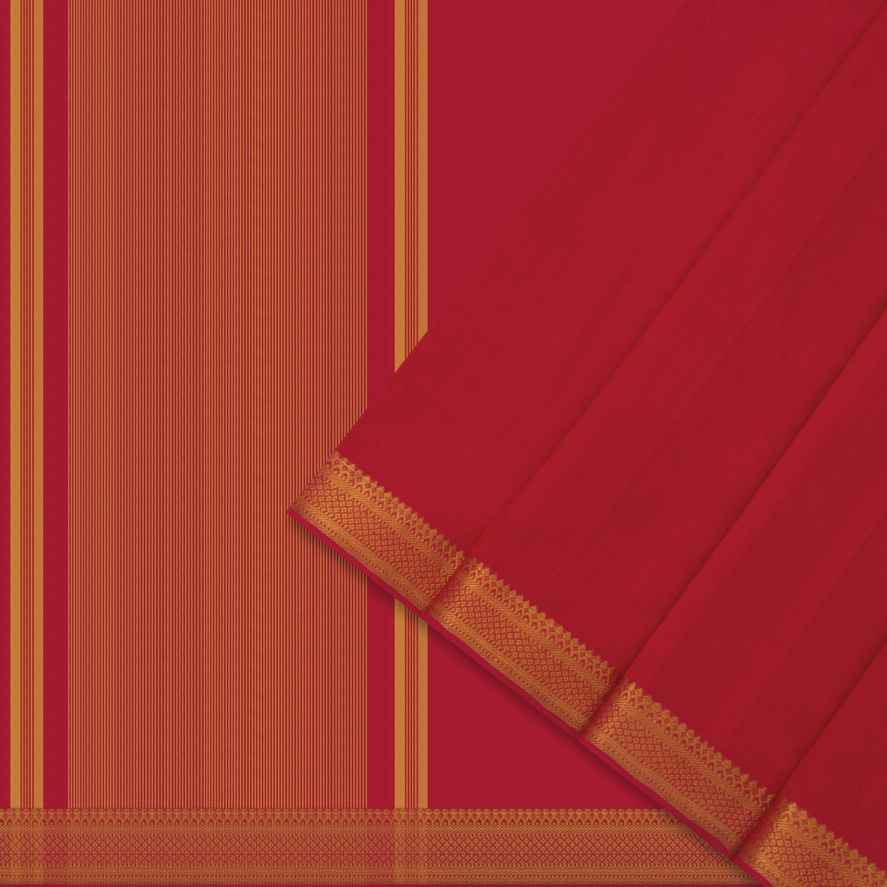 Kanakavalli Mangalgiri Cotton Sari 24-261-HS003-08810 - Cover View