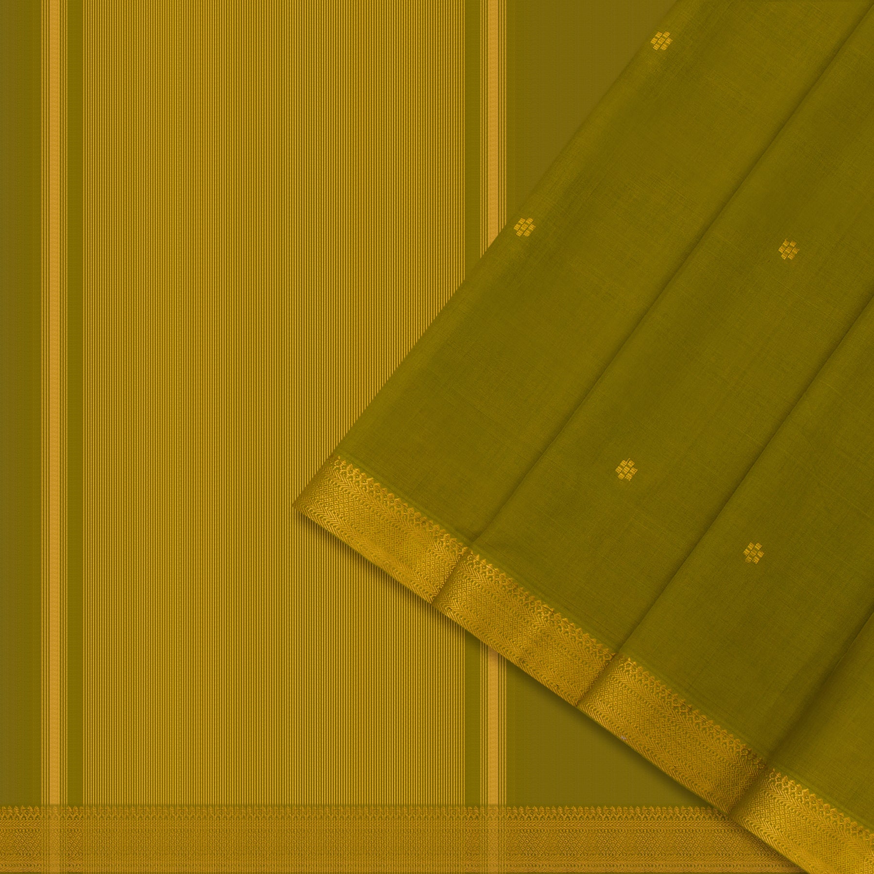 Kanakavalli Mangalgiri Cotton Sari 24-261-HS003-08838 - Cover View