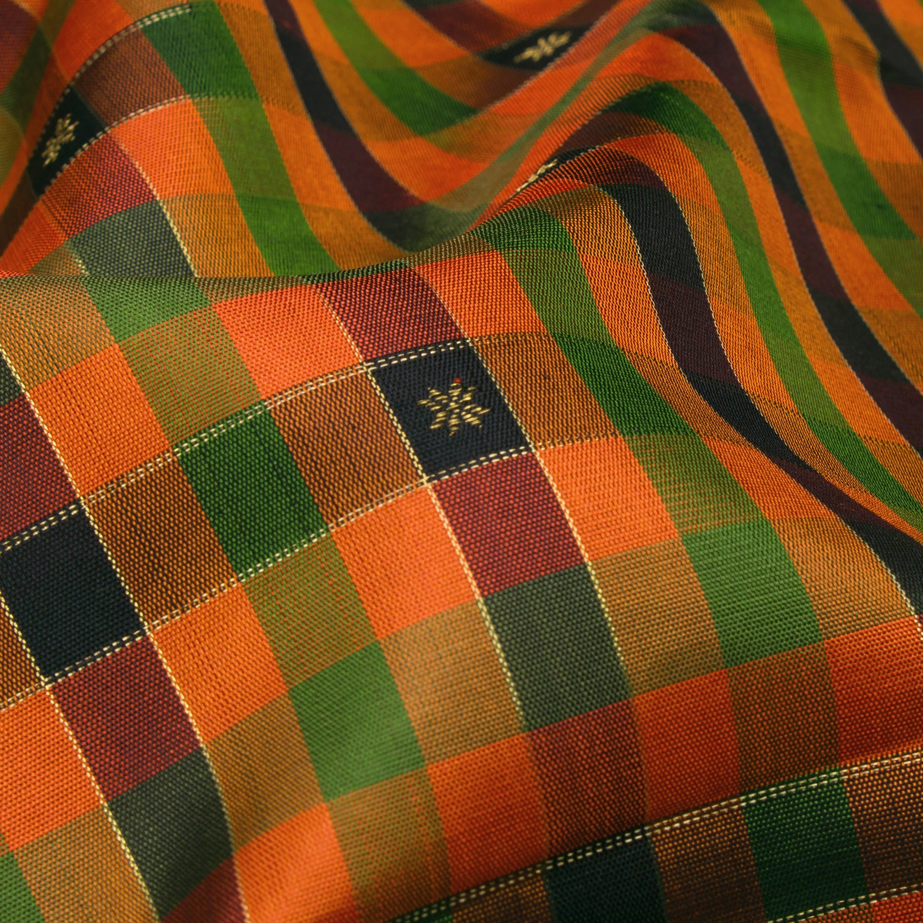 Kanakavalli Kattam - Vari Silk Blouse Length 24-595-HB001-07228 - Fabric View