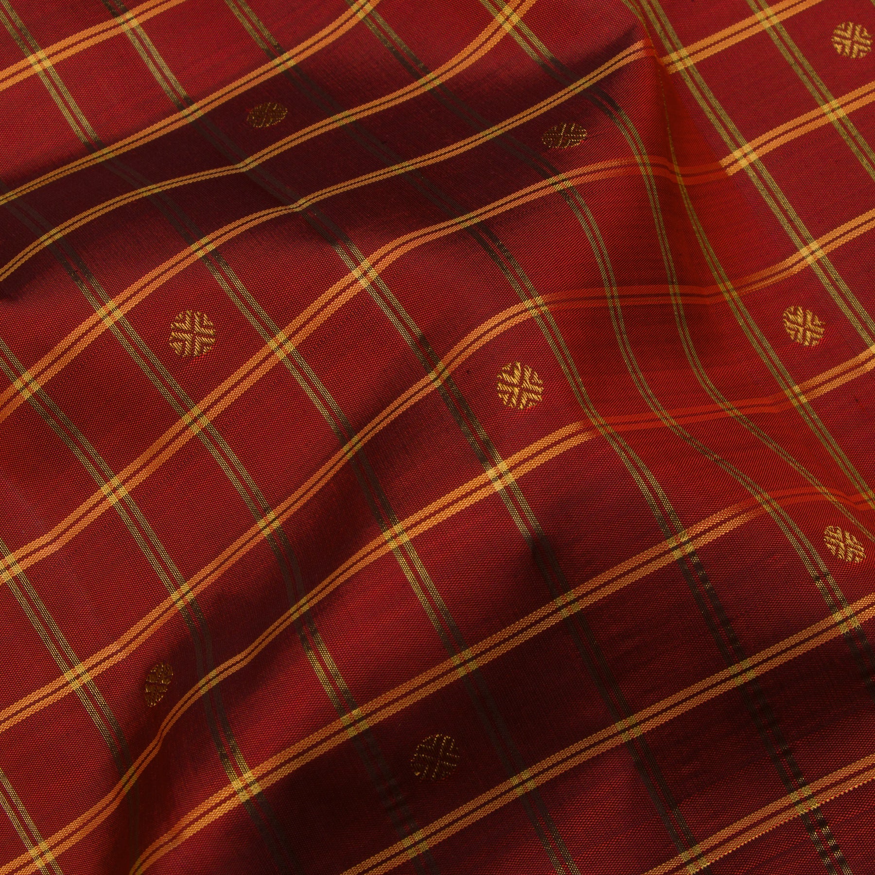 Kanakavalli Kattam - Vari Silk Blouse Length 24-595-HB001-07236 - Fabric View