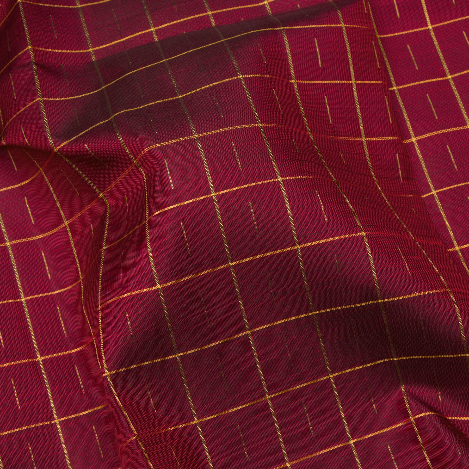 Kanakavalli Kattam - Vari Silk Blouse Length 24-595-HB001-09410 - Fabric View