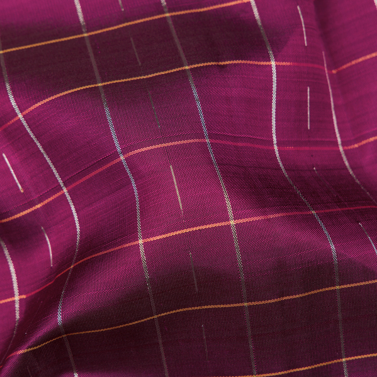 Kanakavalli Kattam - Vari Silk Blouse Length 24-595-HB001-09415 - Fabric View