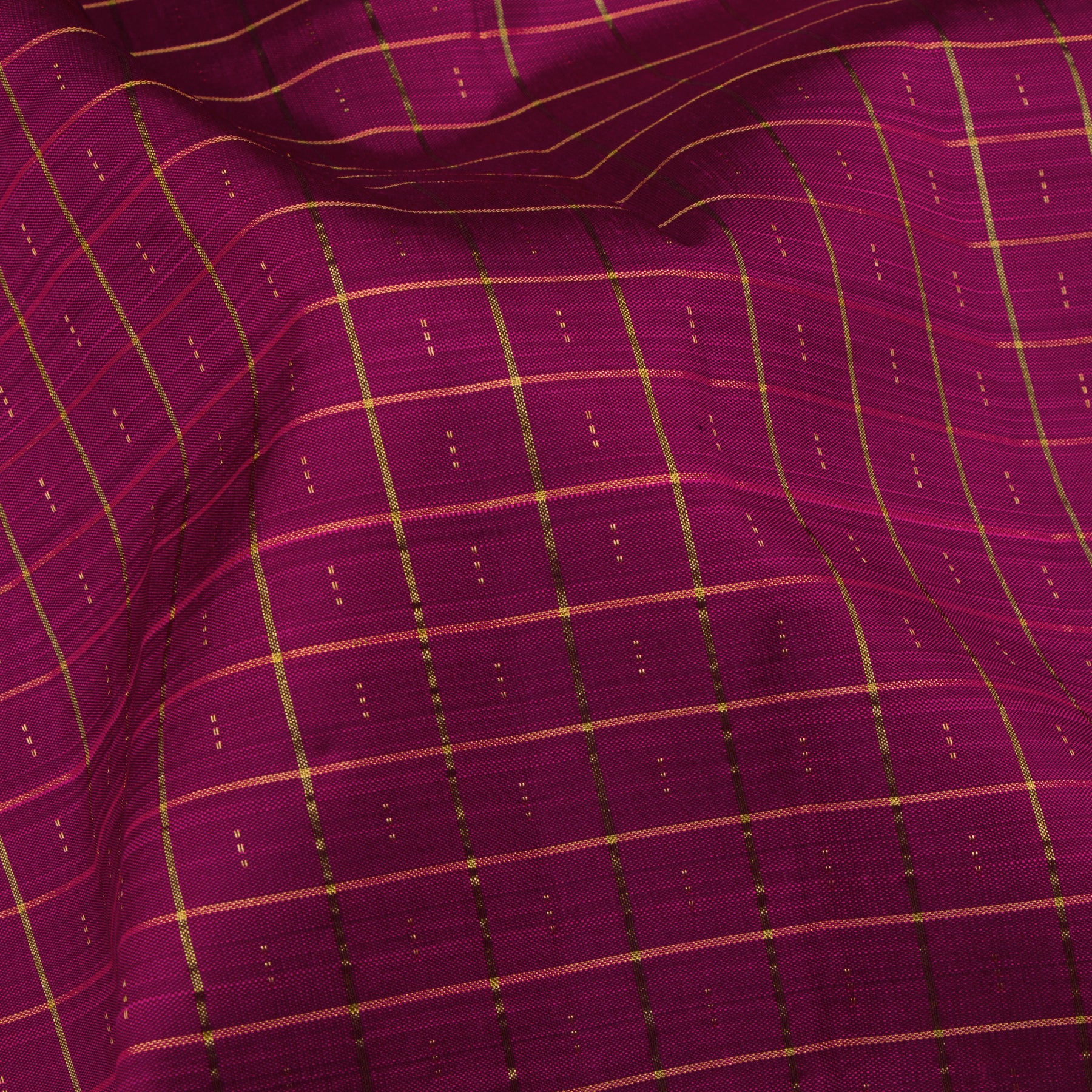 Kanakavalli Kattam - Vari Silk Blouse Length 24-595-HB001-12968 - Fabric View