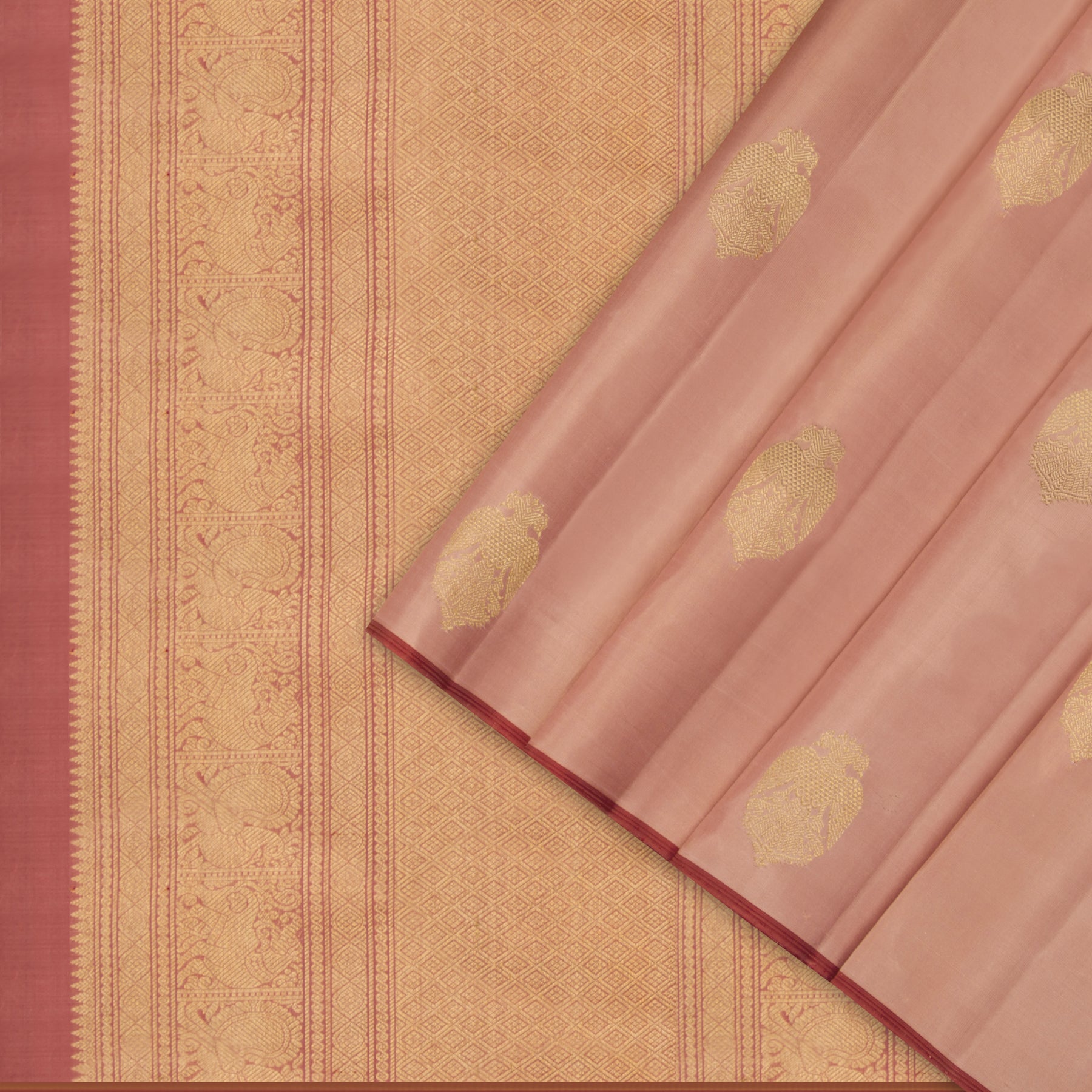 Kanakavalli Kanjivaram Silk Sari 24-595-HS001-00049 - Cover View
