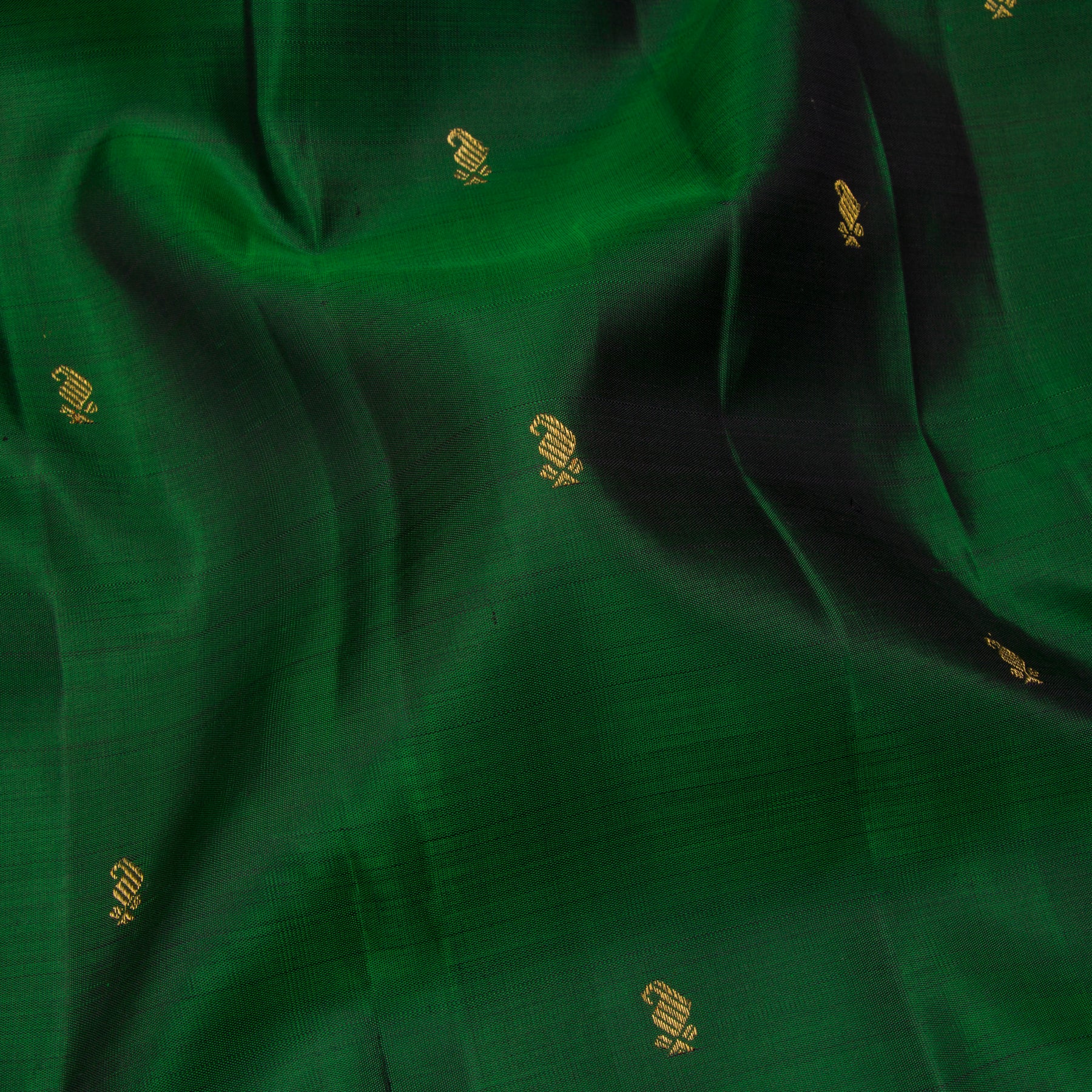 Kanakavalli Kanjivaram Silk Sari 24-595-HS001-00054 - Fabric View