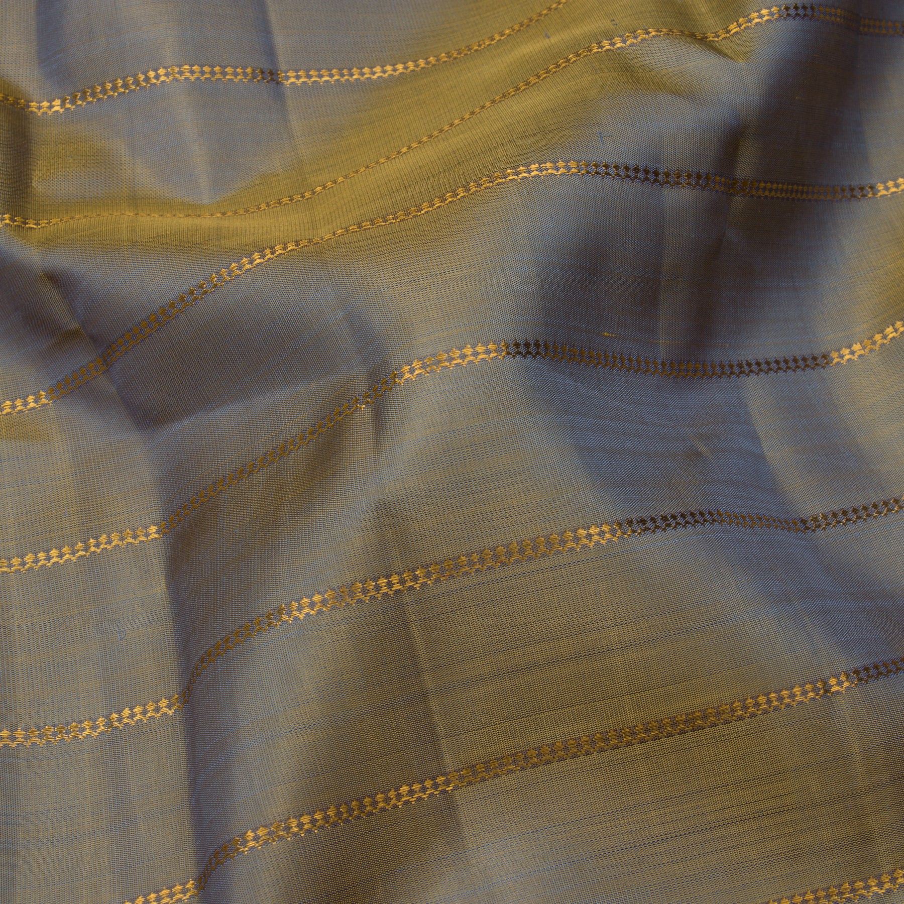 Kanakavalli Kanjivaram Silk Sari 24-595-HS001-00079 - Fabric View