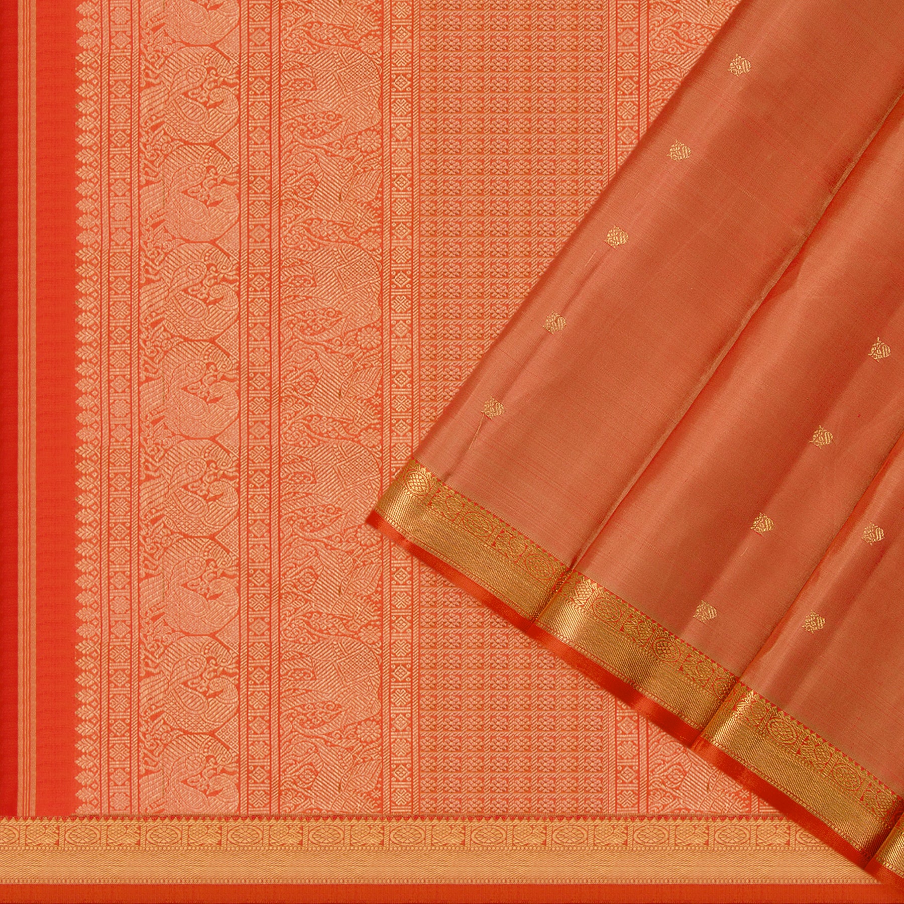 Kanakavalli Kanjivaram Silk Sari 24-595-HS001-00885 - Cover View