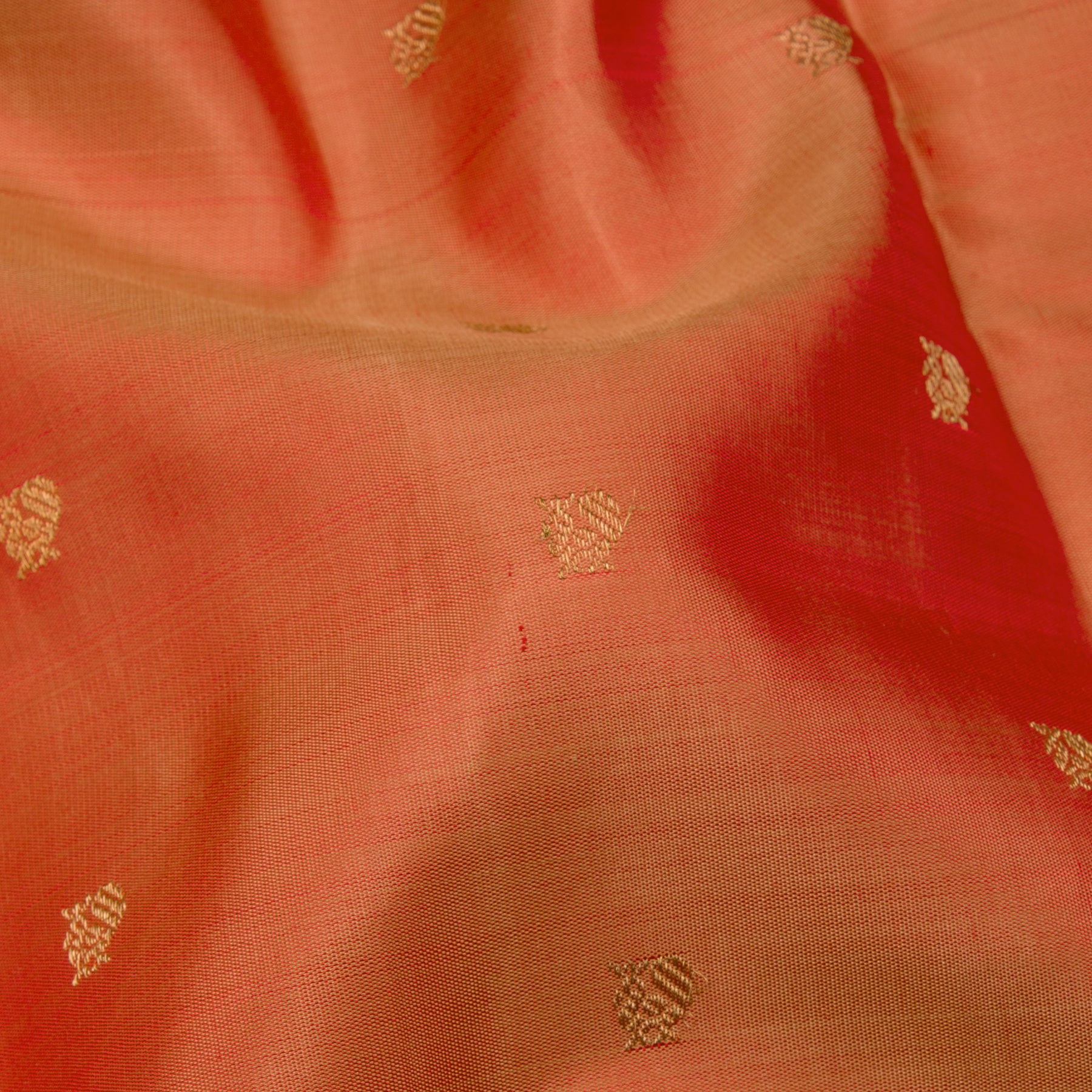 Kanakavalli Kanjivaram Silk Sari 24-595-HS001-00885 - Fabric View