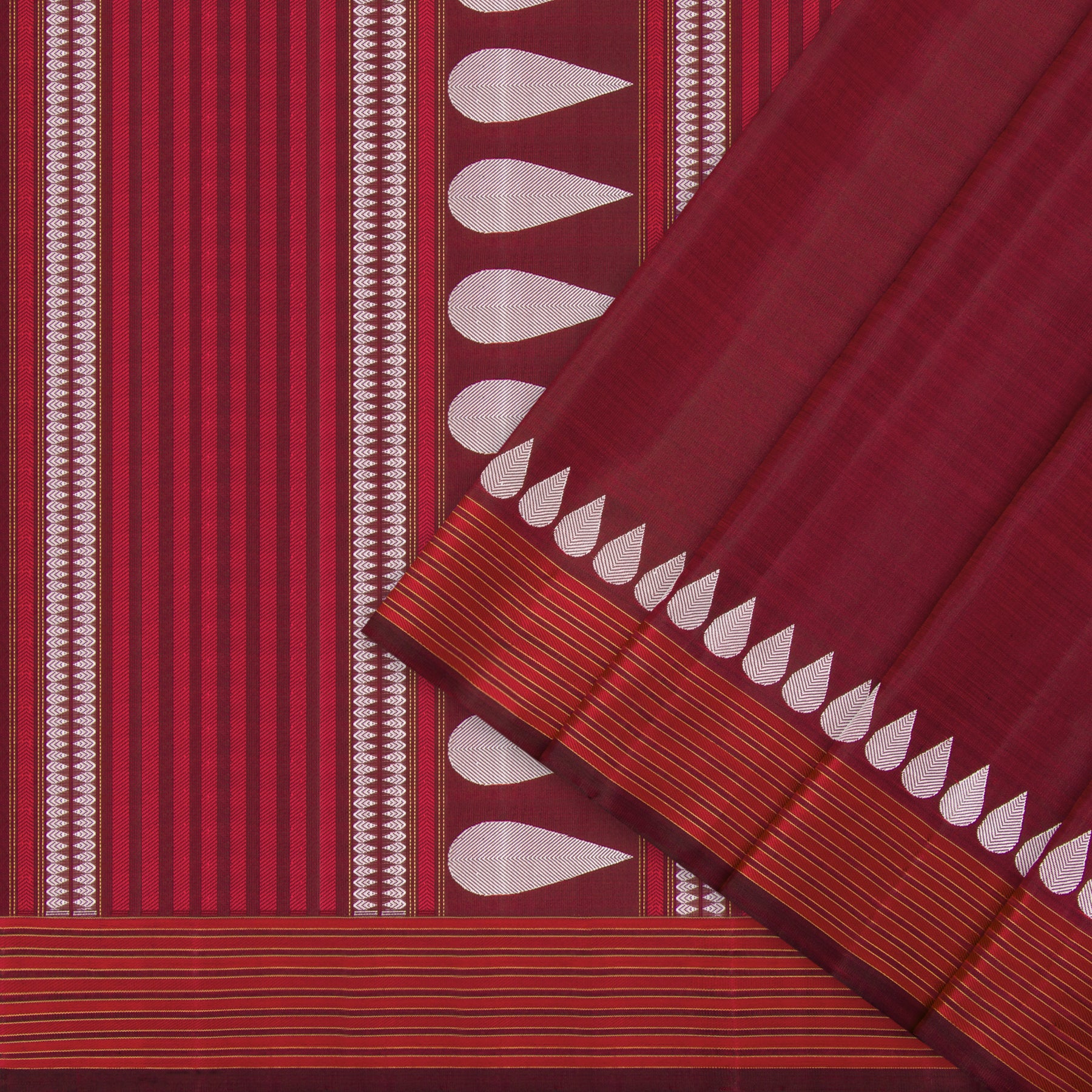 Kanakavalli Kanjivaram Silk Sari 24-595-HS001-00888 - Cover View