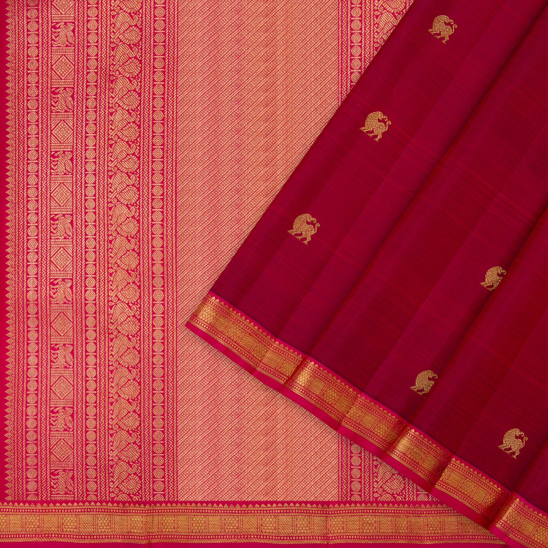 Kanakavalli Kanjivaram Silk Sari 24-595-HS001-00891 - Cover View