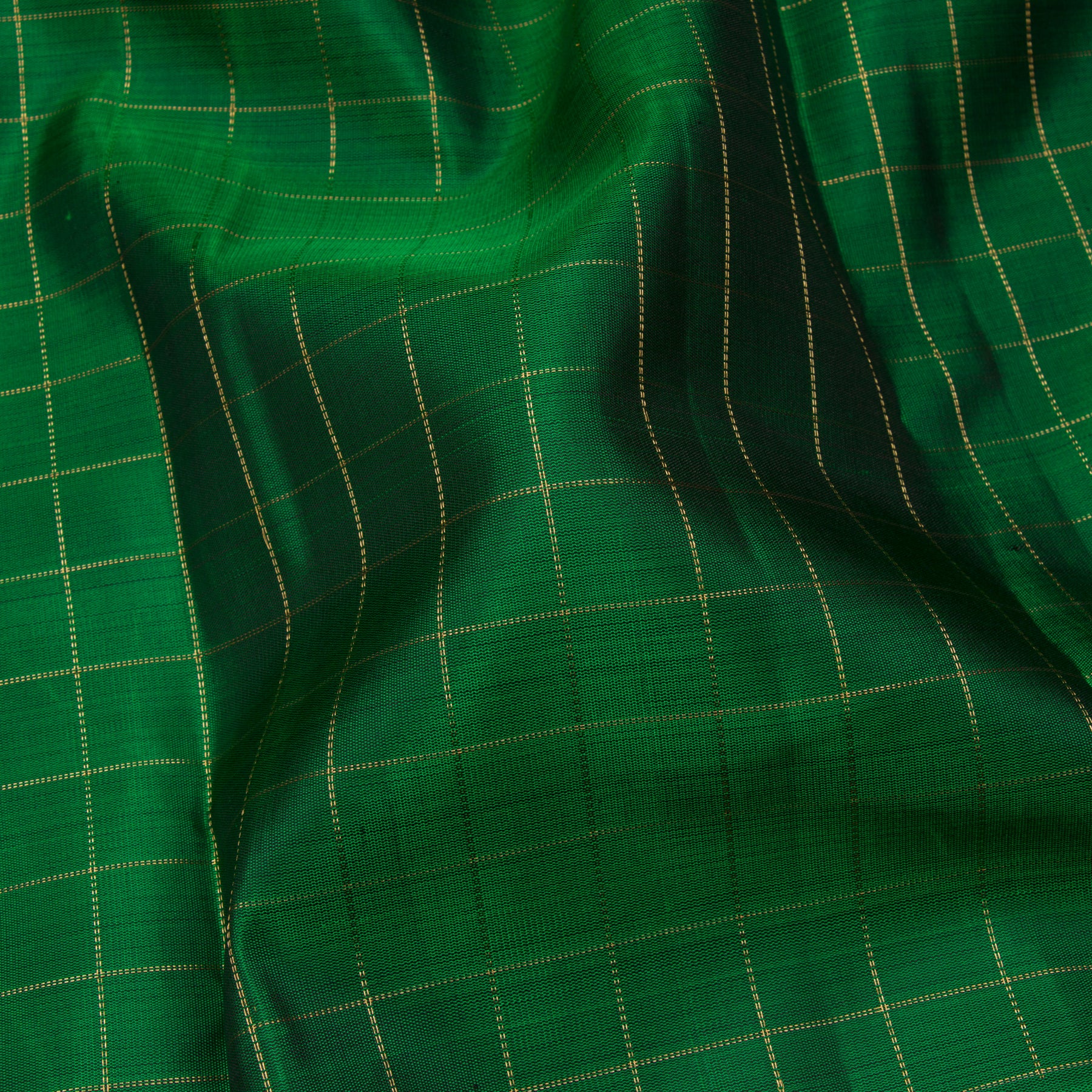 Kanakavalli Kanjivaram Silk Sari 24-595-HS001-00917 - Fabric View