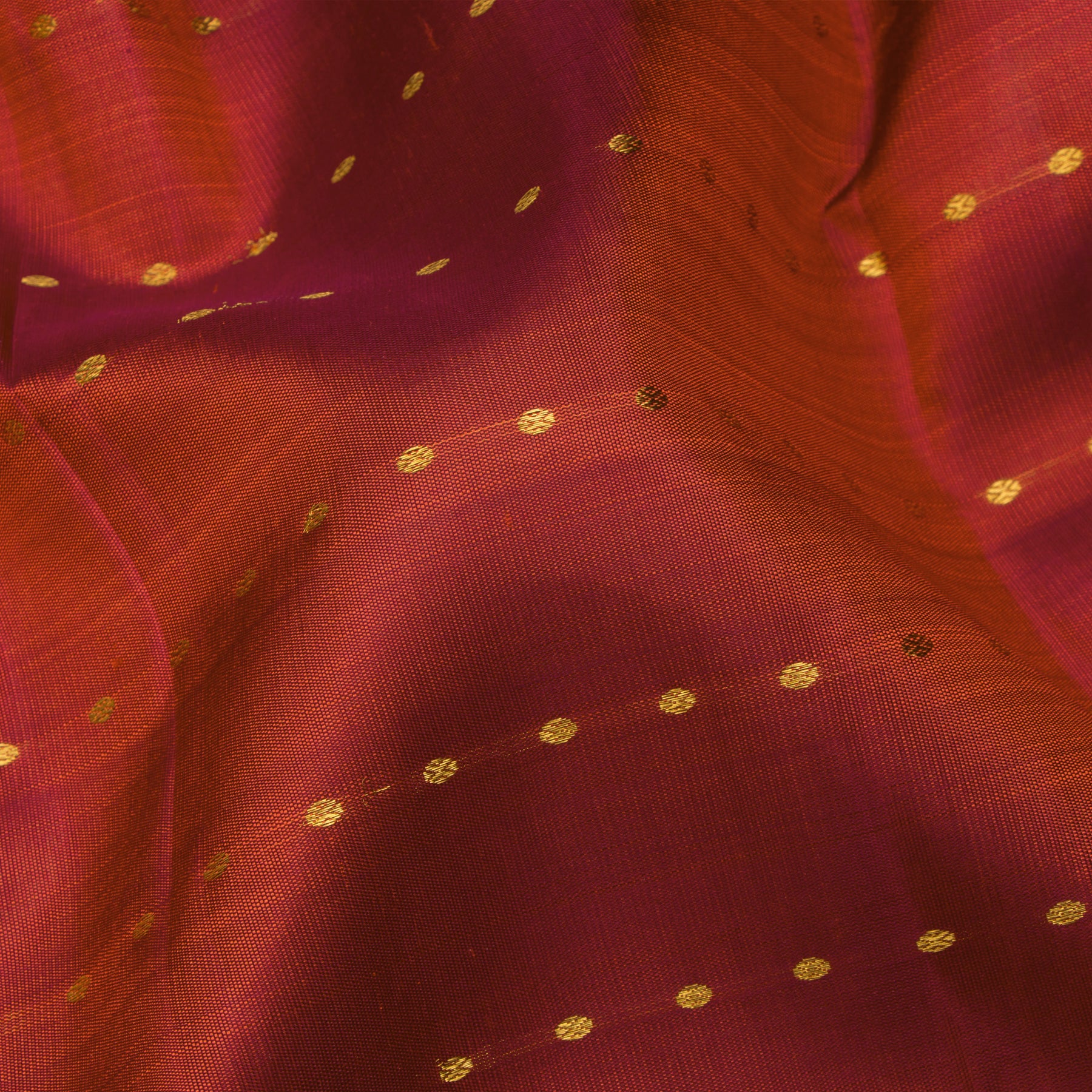 Kanakavalli Kanjivaram Silk Sari 24-595-HS001-00934 - Fabric View