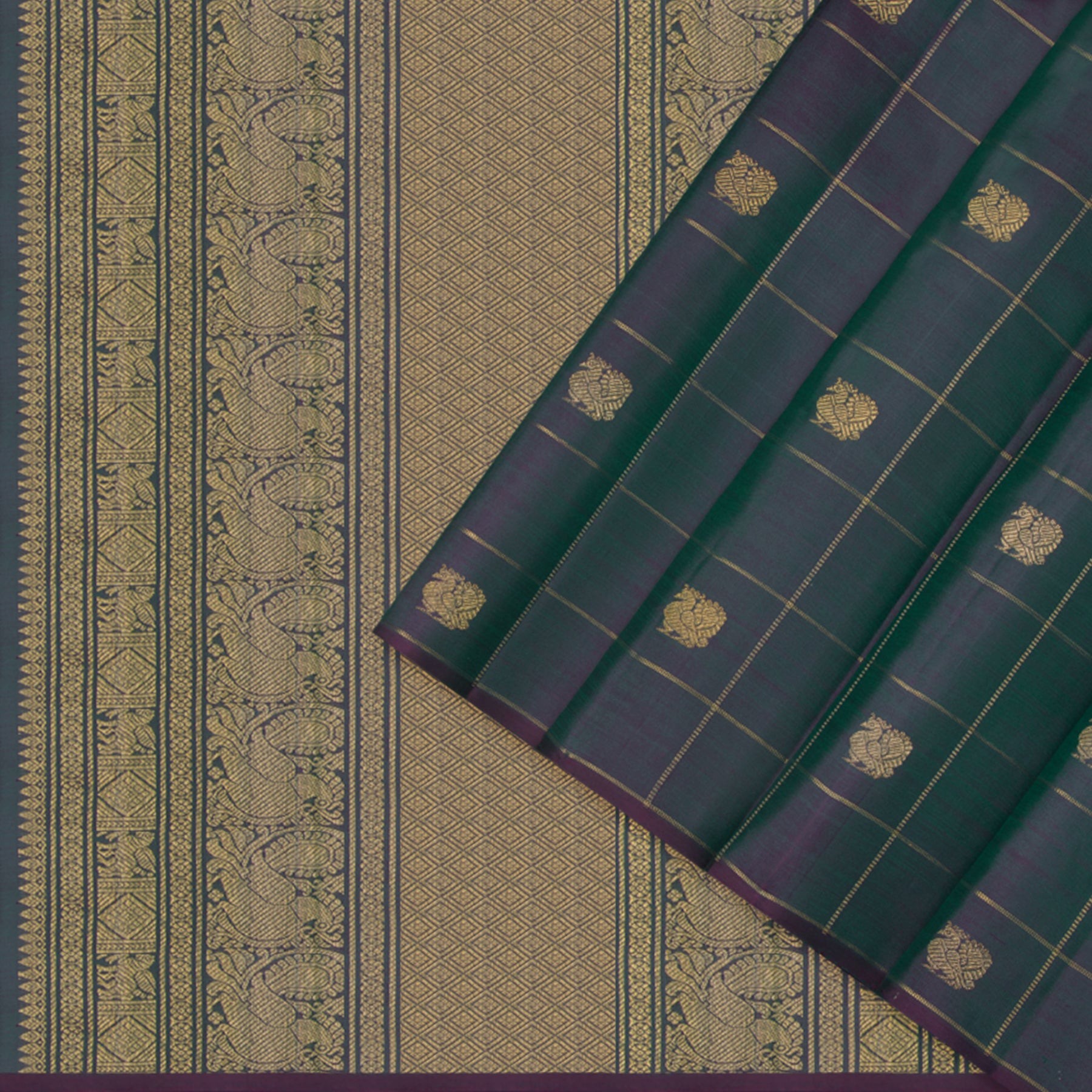 Kanakavalli Kanjivaram Silk Sari 24-595-HS001-00935 - Cover View