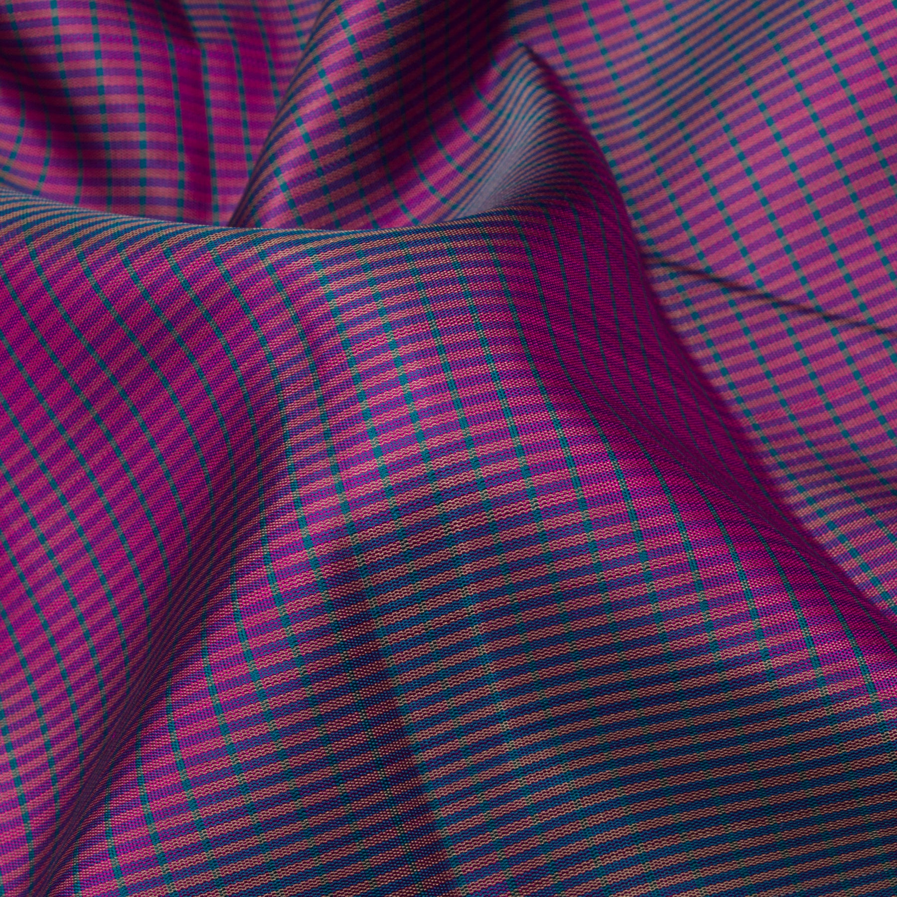 Kanakavalli Kanjivaram Silk Sari 24-595-HS001-01206 - Fabric View