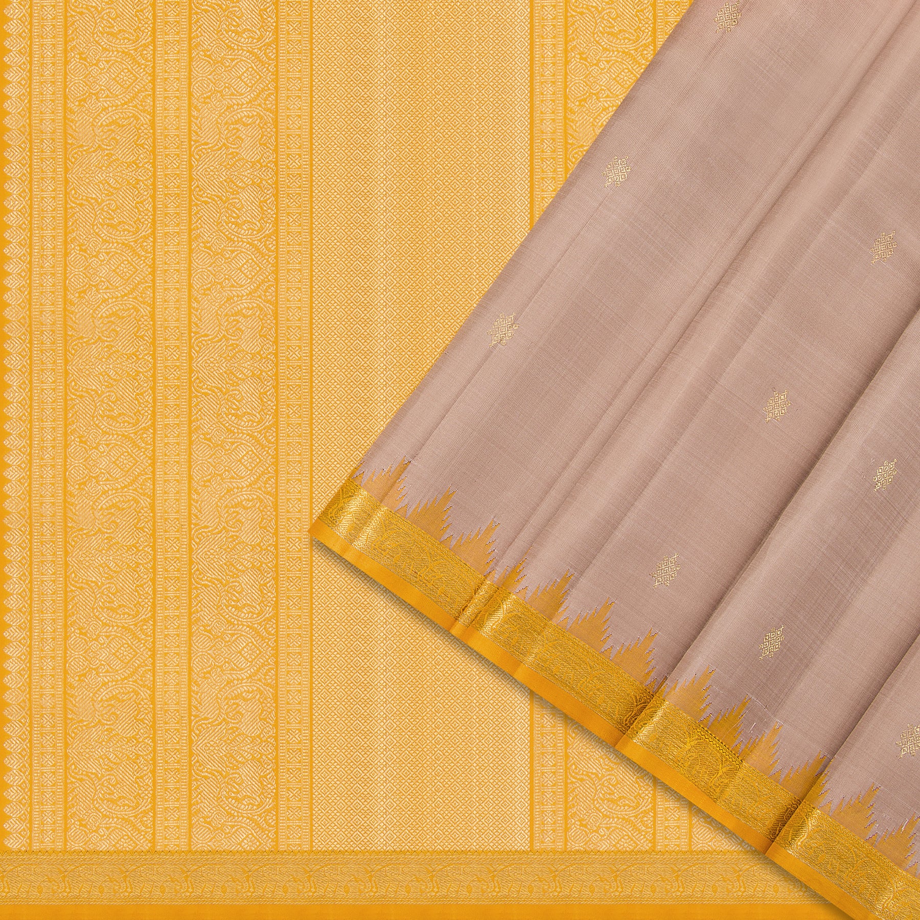 Kanakavalli Kanjivaram Silk Sari 24-595-HS001-01211 - Cover View