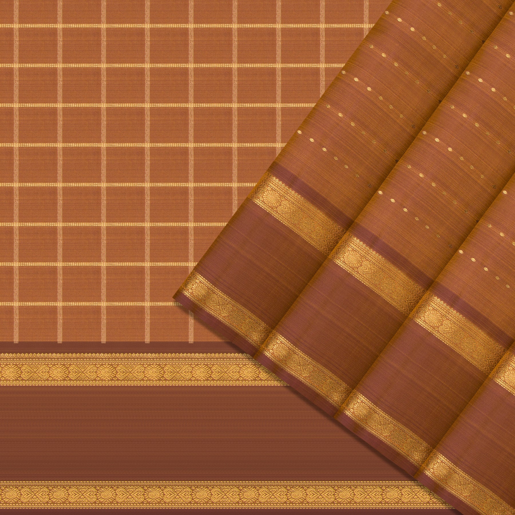 Kanakavalli Kanjivaram Silk Sari 24-595-HS001-01259 - Cover View