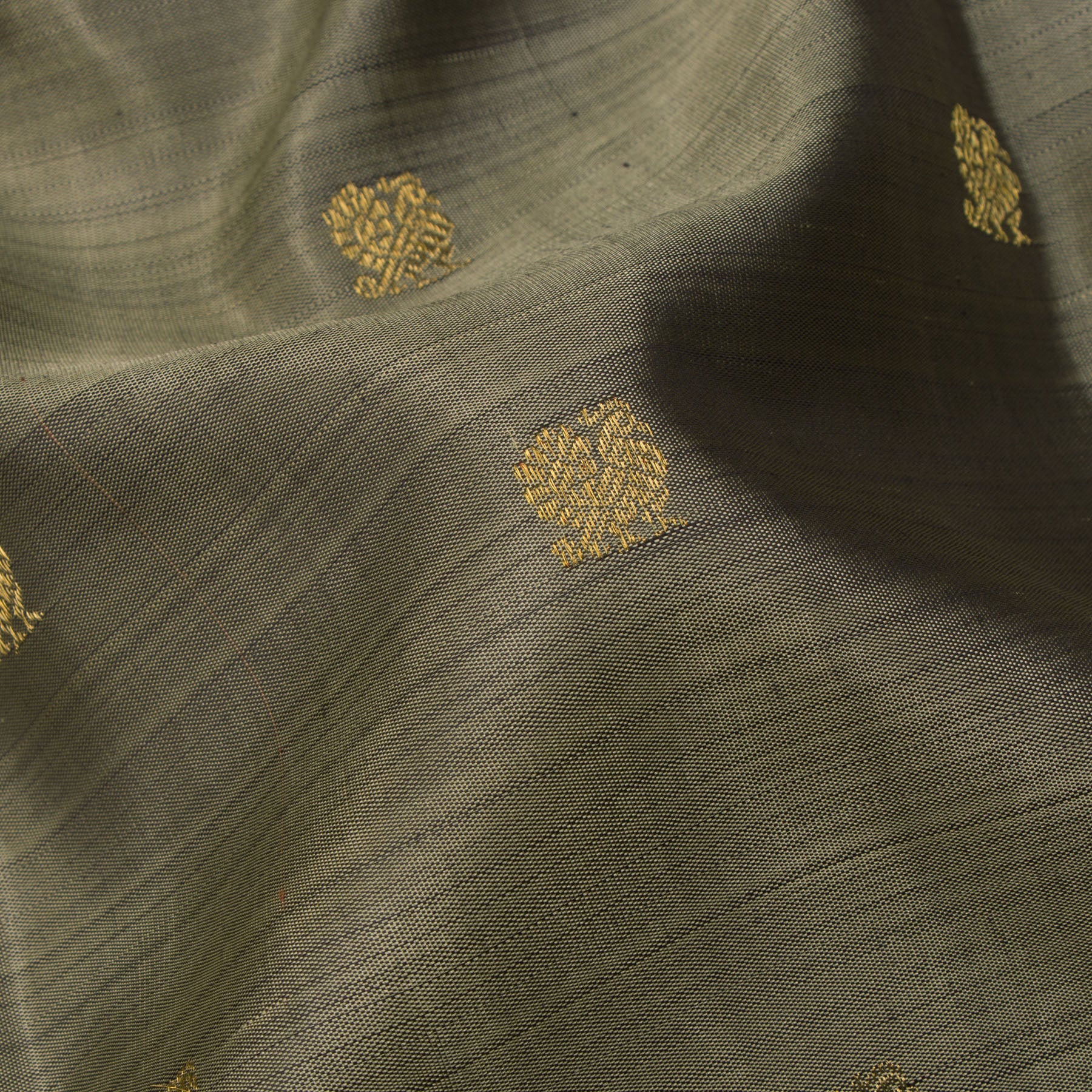 Kanakavalli Kanjivaram Silk Sari 24-595-HS001-01511 - Fabric View