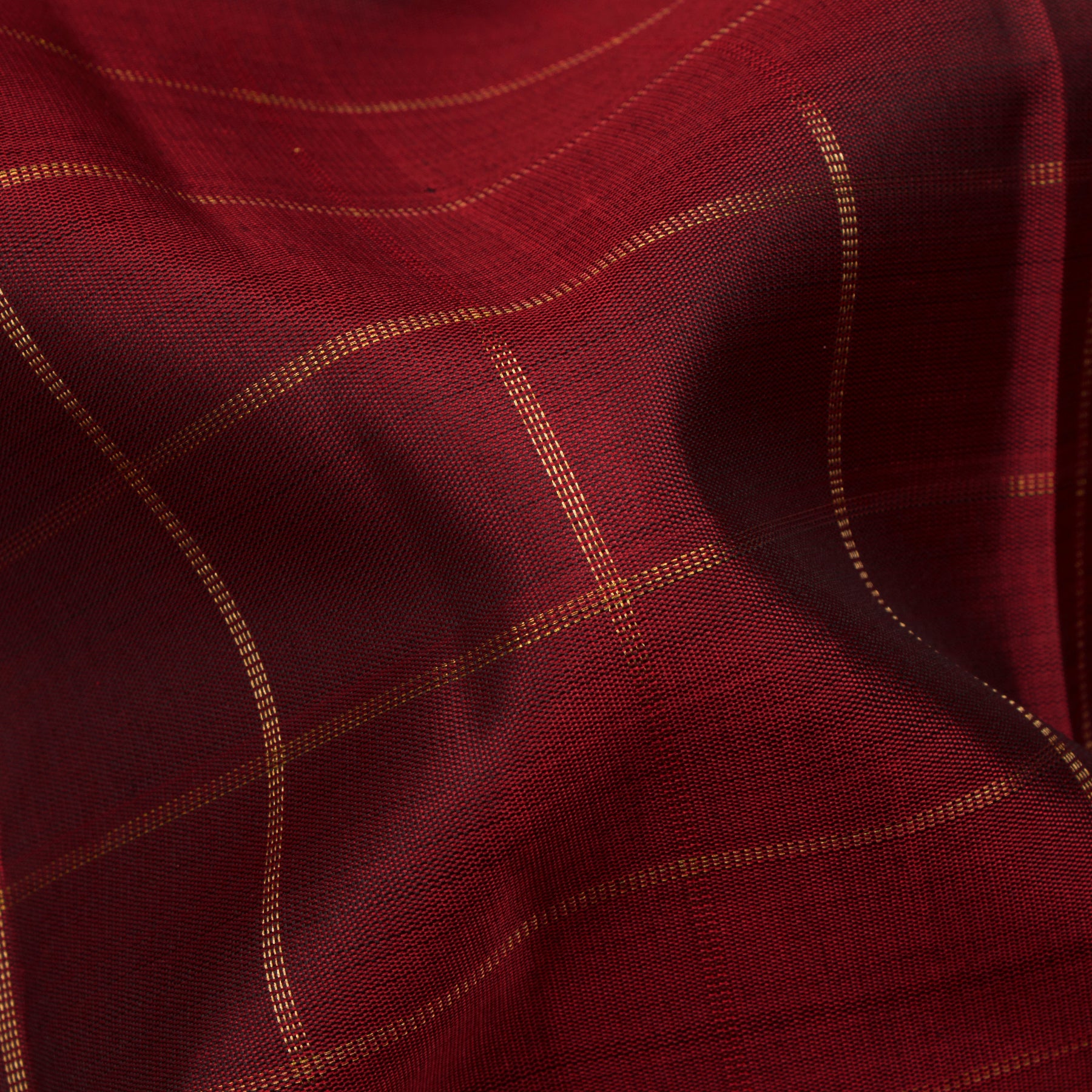 Kanakavalli Kanjivaram Silk Sari 24-595-HS001-01515 - Fabric View