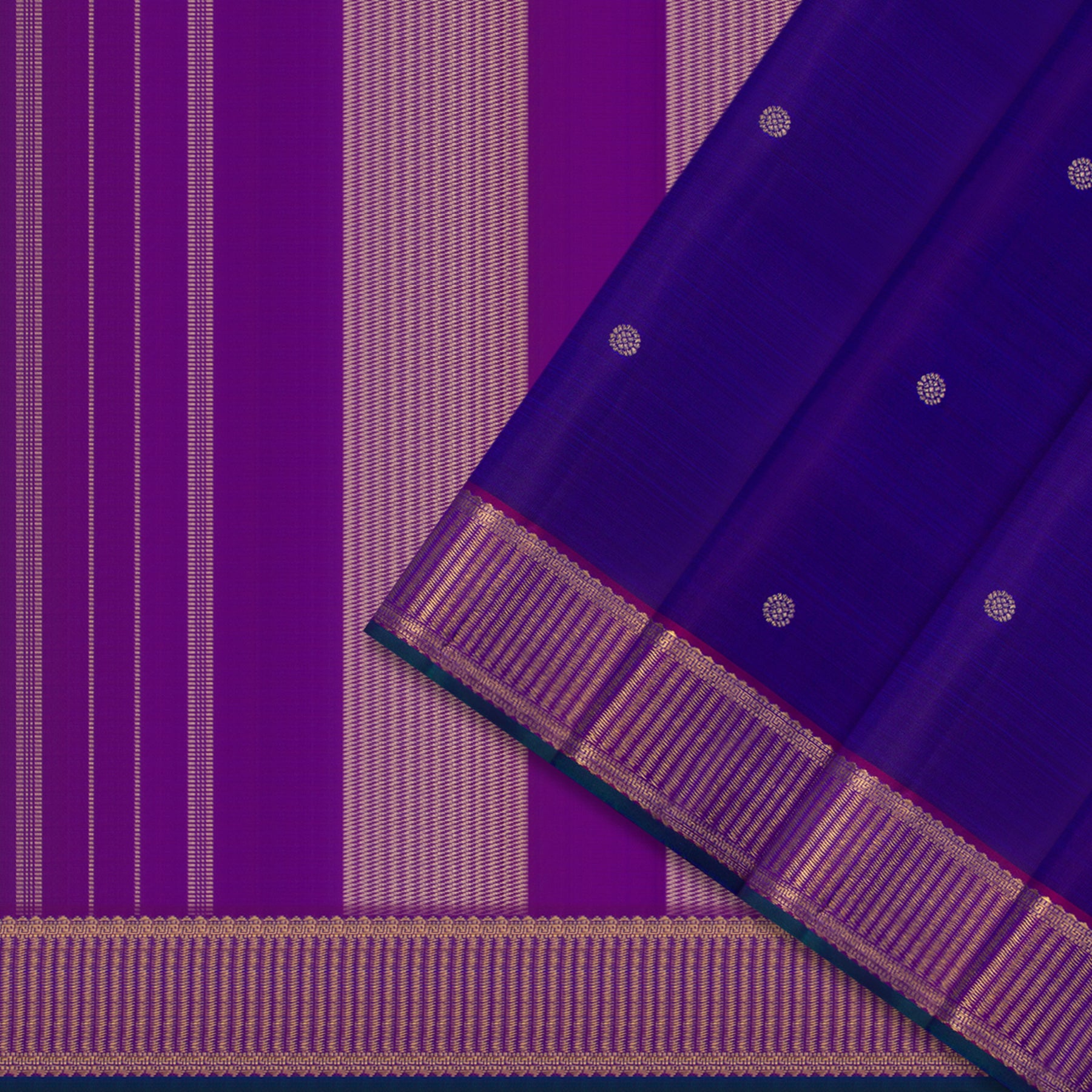 Kanakavalli Kanjivaram Silk Sari 24-595-HS001-01561 - Cover View