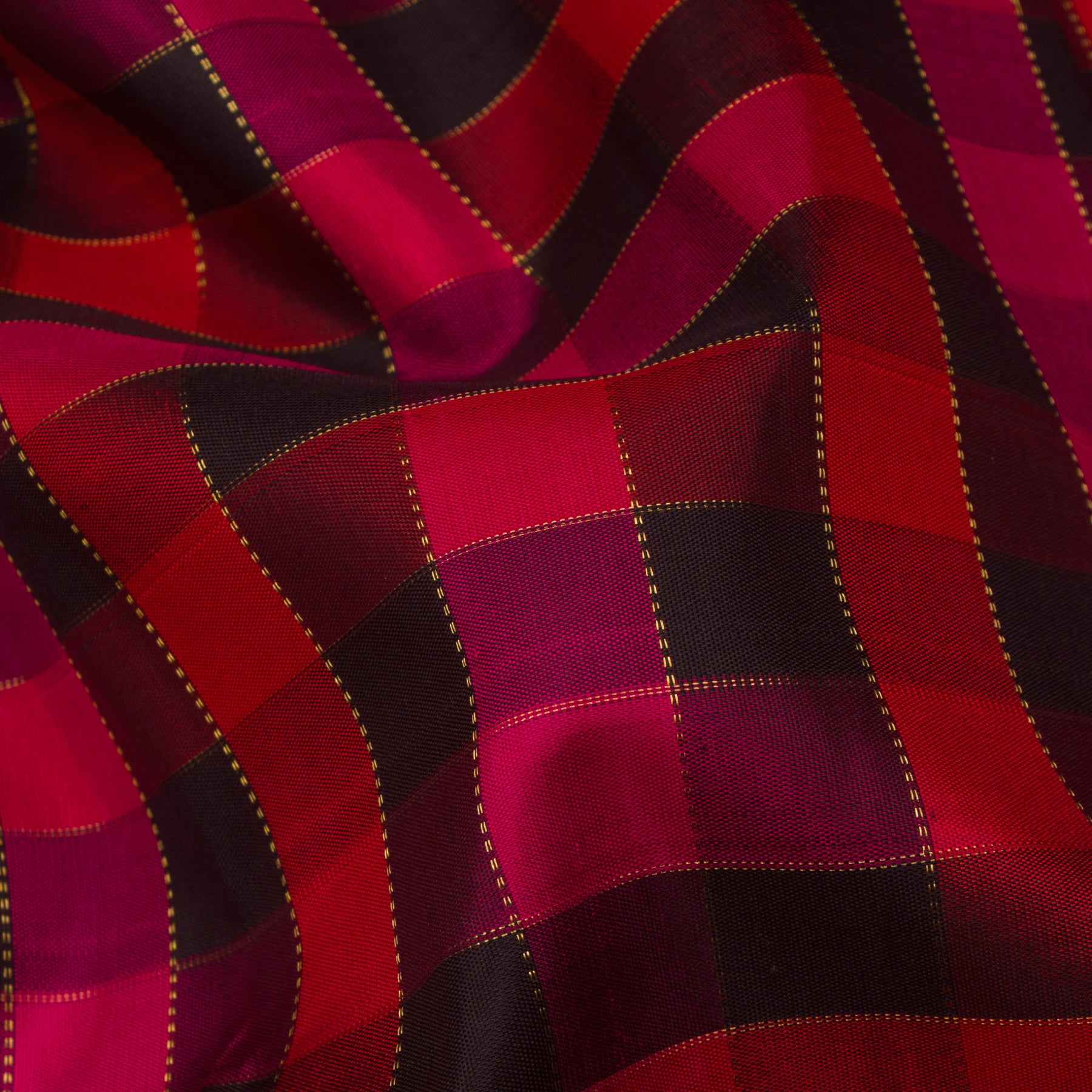 Kanakavalli Kanjivaram Silk Sari 24-595-HS001-01603 - Fabric View