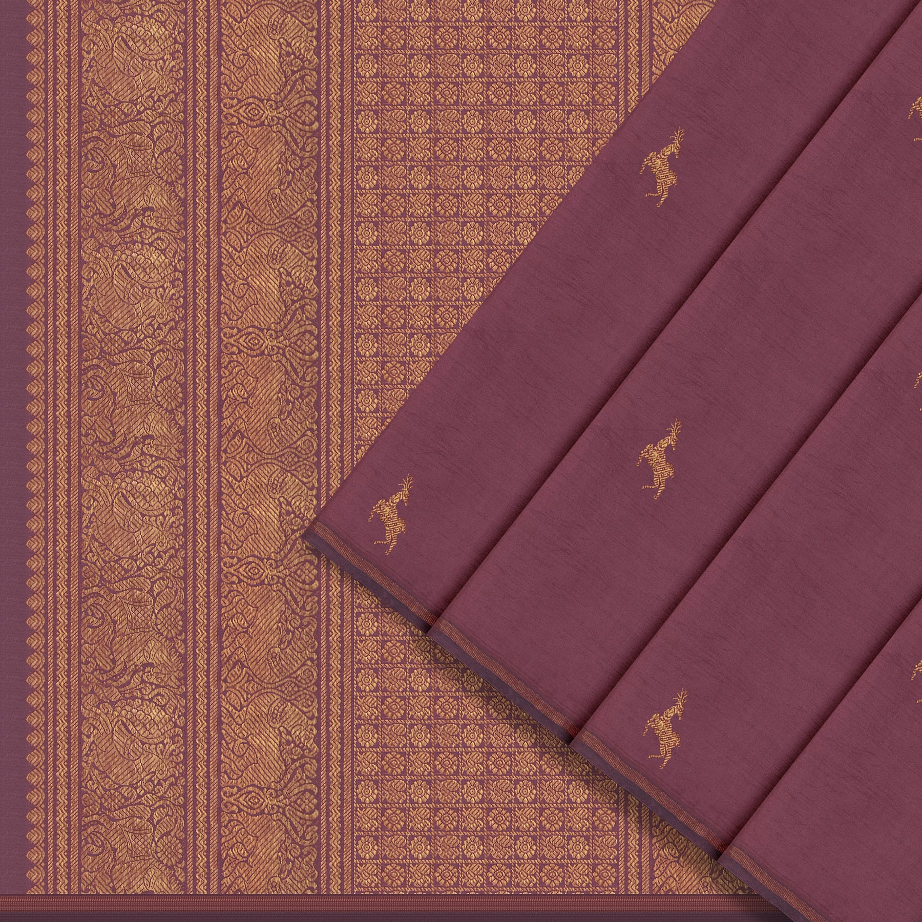 Kanakavalli Kanjivaram Silk Sari 24-595-HS001-01613 - Cover View