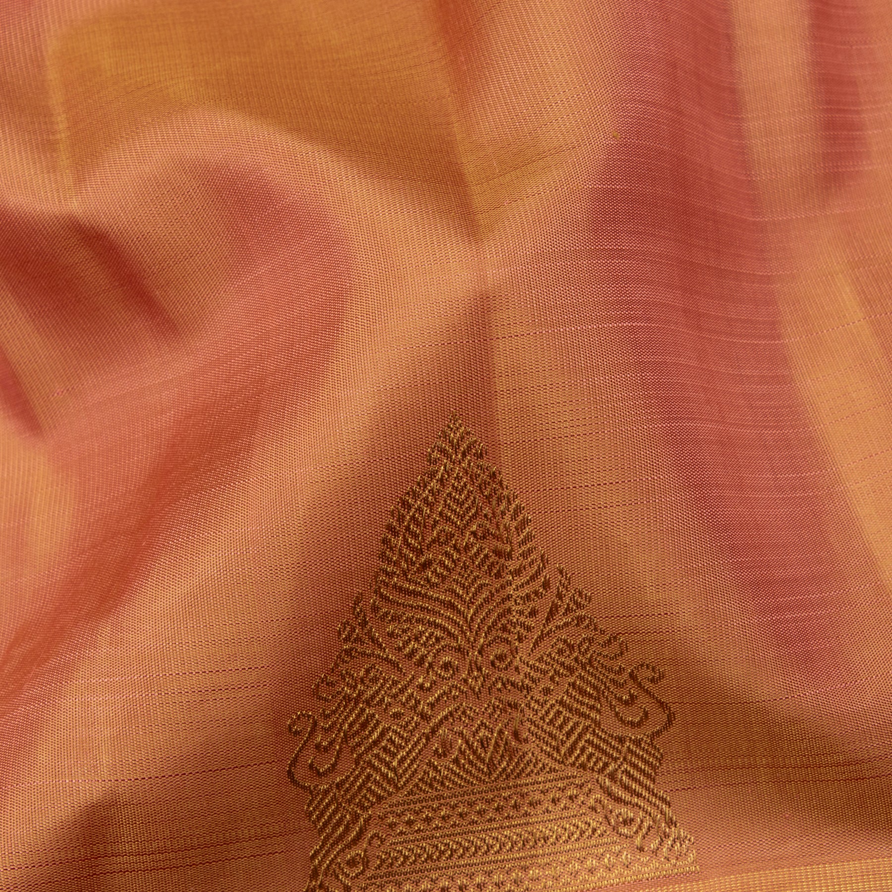 Kanakavalli Kanjivaram Silk Sari 24-595-HS001-01747 - Fabric View