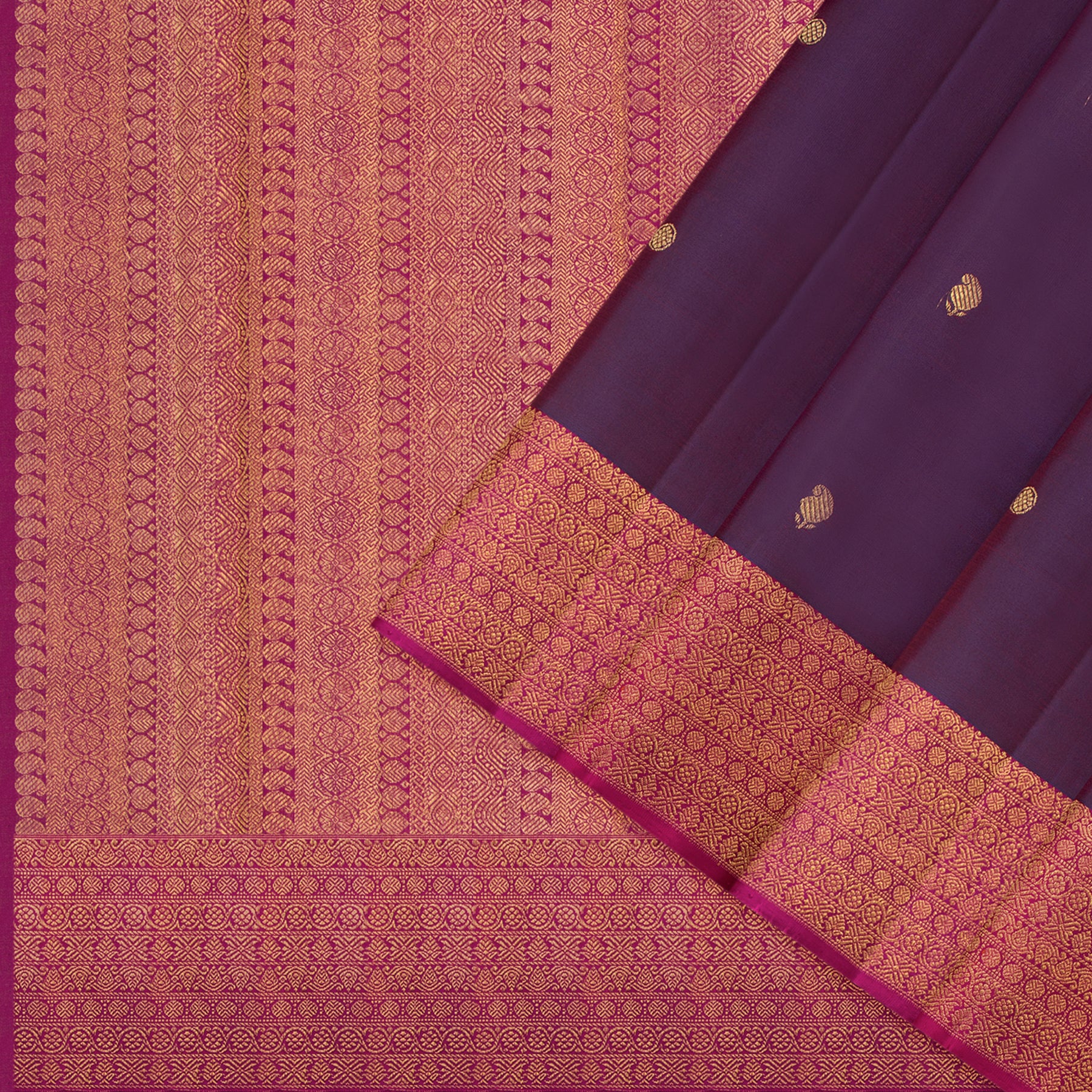 Kanakavalli Kanjivaram Silk Sari 24-595-HS001-03187 - Cover View