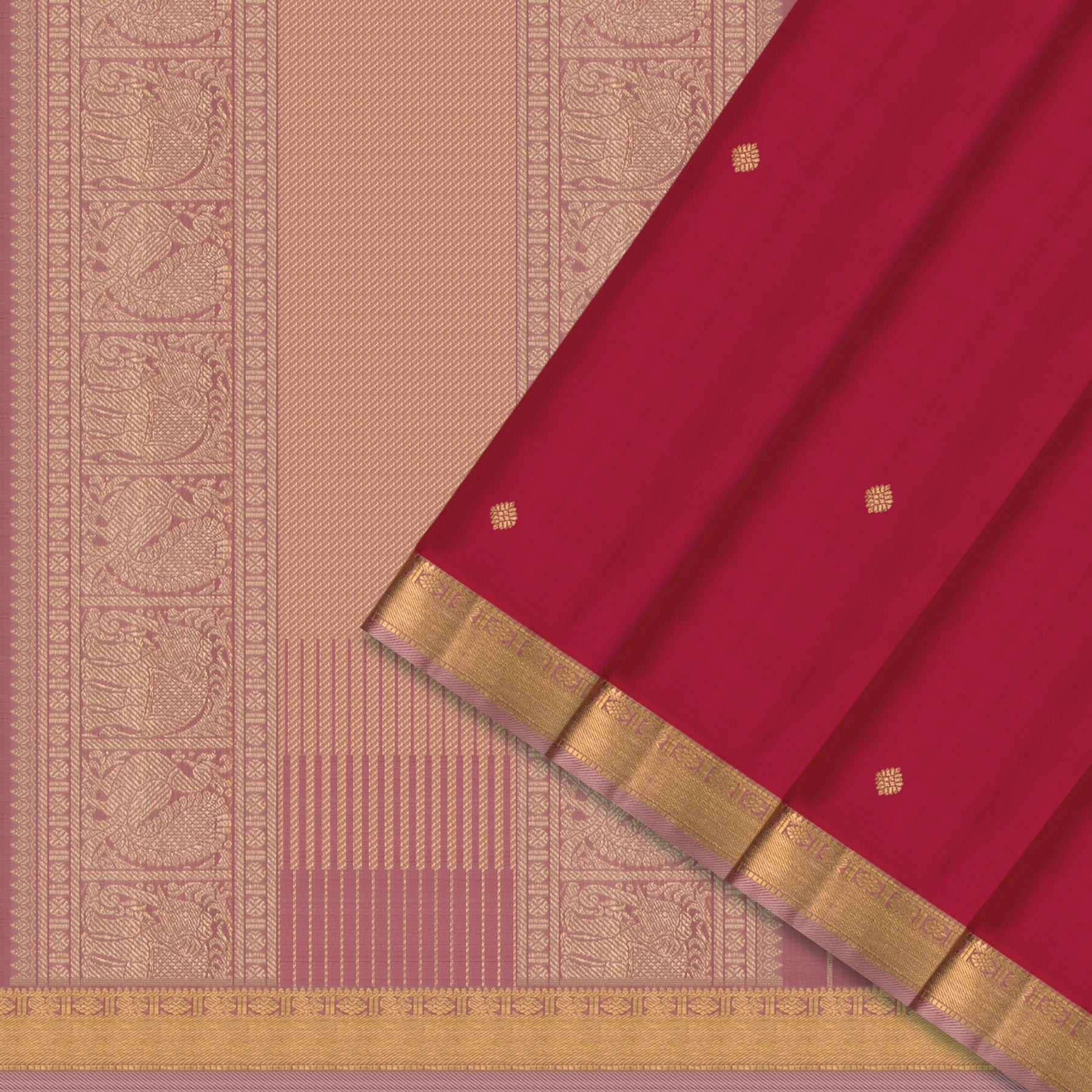 Kanakavalli Kanjivaram Silk Sari 24-595-HS001-03554 - Cover View