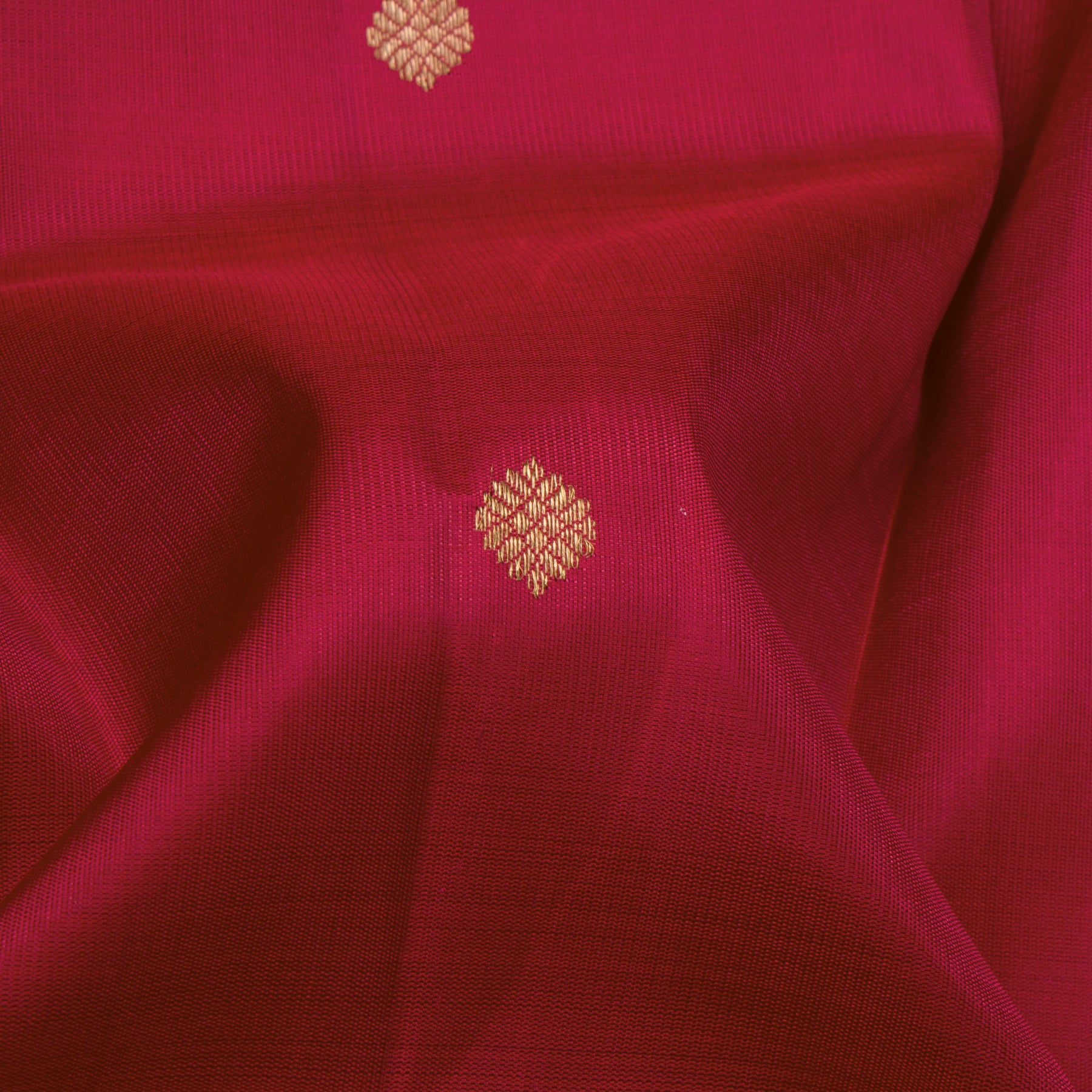 Kanakavalli Kanjivaram Silk Sari 24-595-HS001-03554 - Fabric View