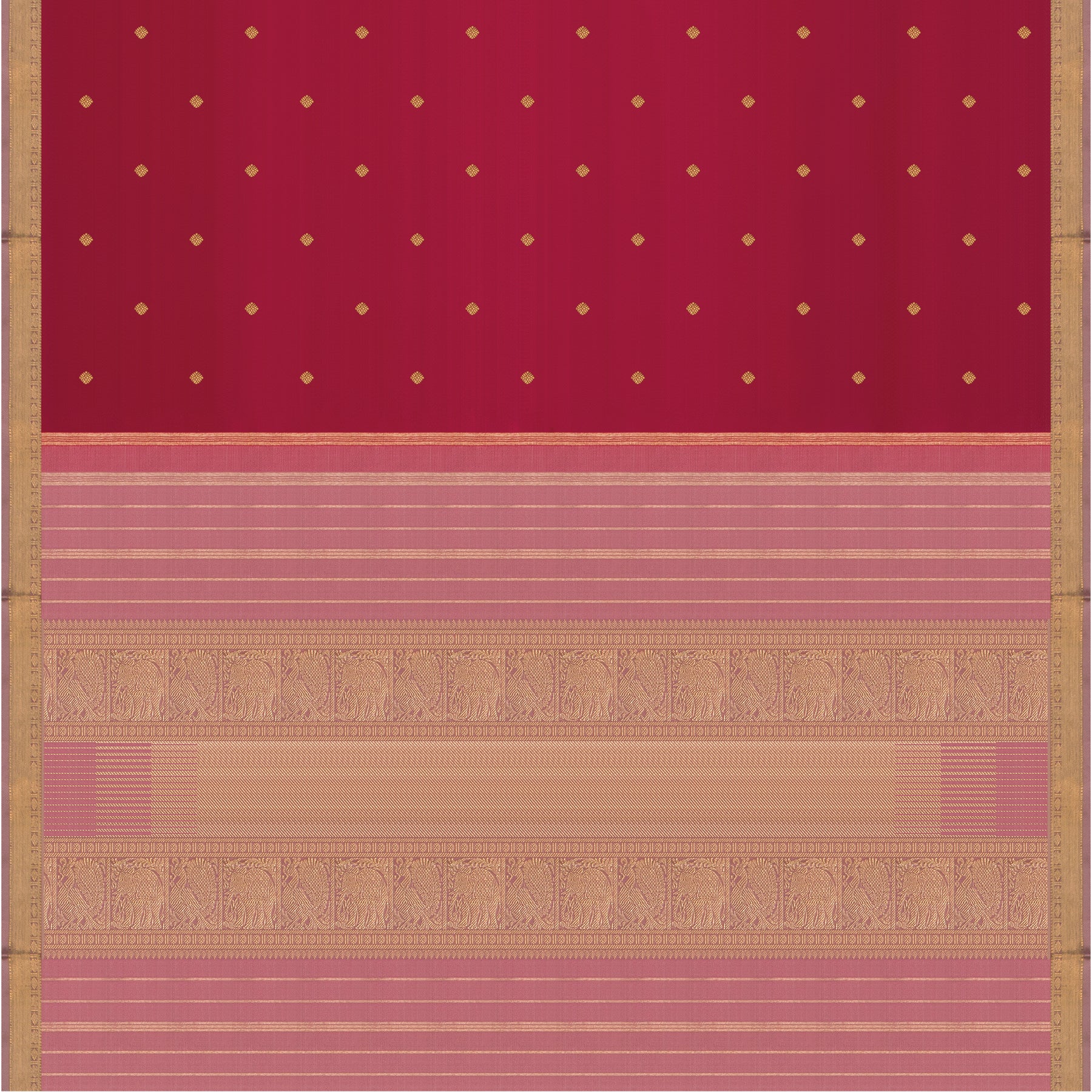 Kanakavalli Kanjivaram Silk Sari 24-595-HS001-03554 - Full View