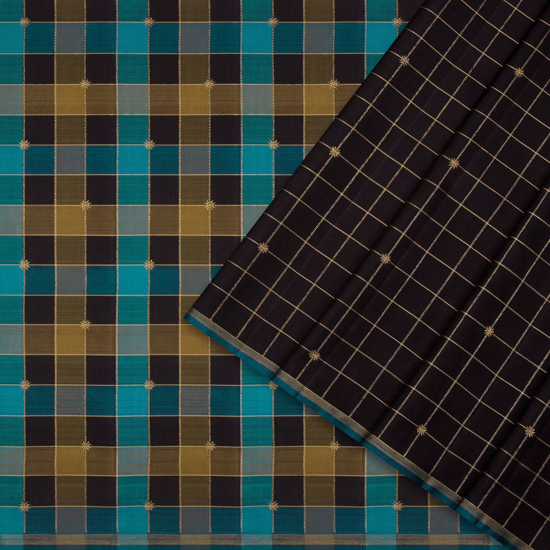 Kanakavalli Kanjivaram Silk Sari 24-595-HS001-03578 - Cover View 