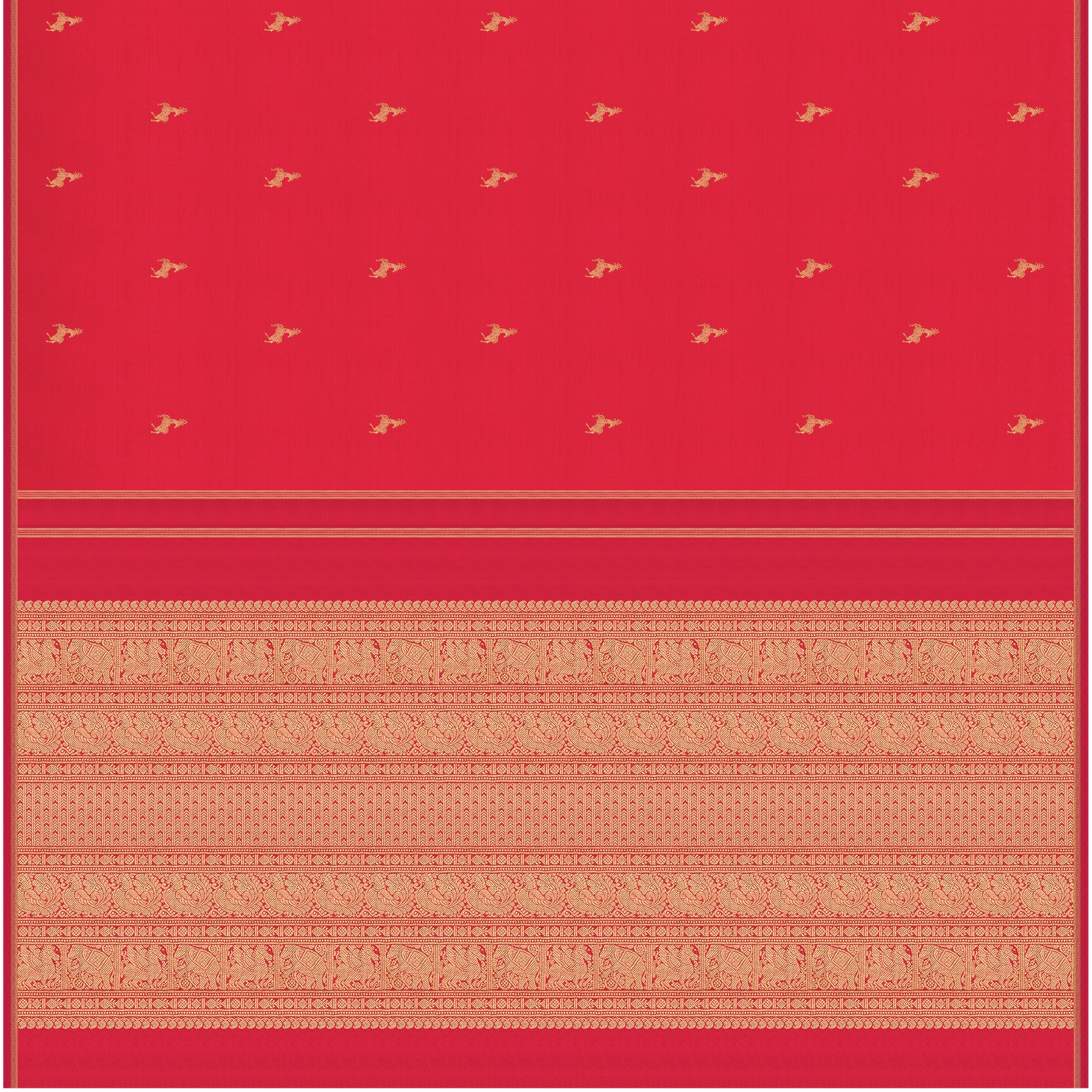 Kanakavalli Kanjivaram Silk Sari 24-595-HS001-03604 - Full View