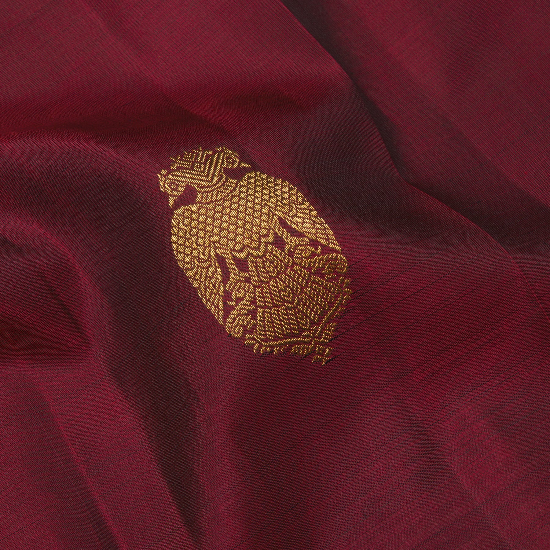 Kanakavalli Kanjivaram Silk Sari 24-595-HS001-03612 - Fabric View