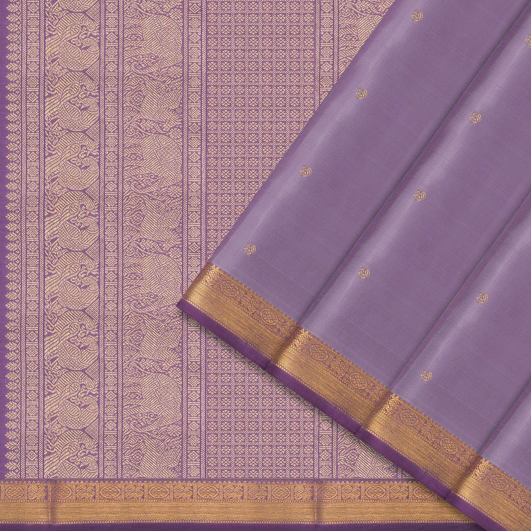 Kanakavalli Kanjivaram Silk Sari 24-595-HS001-03860 - Cover View