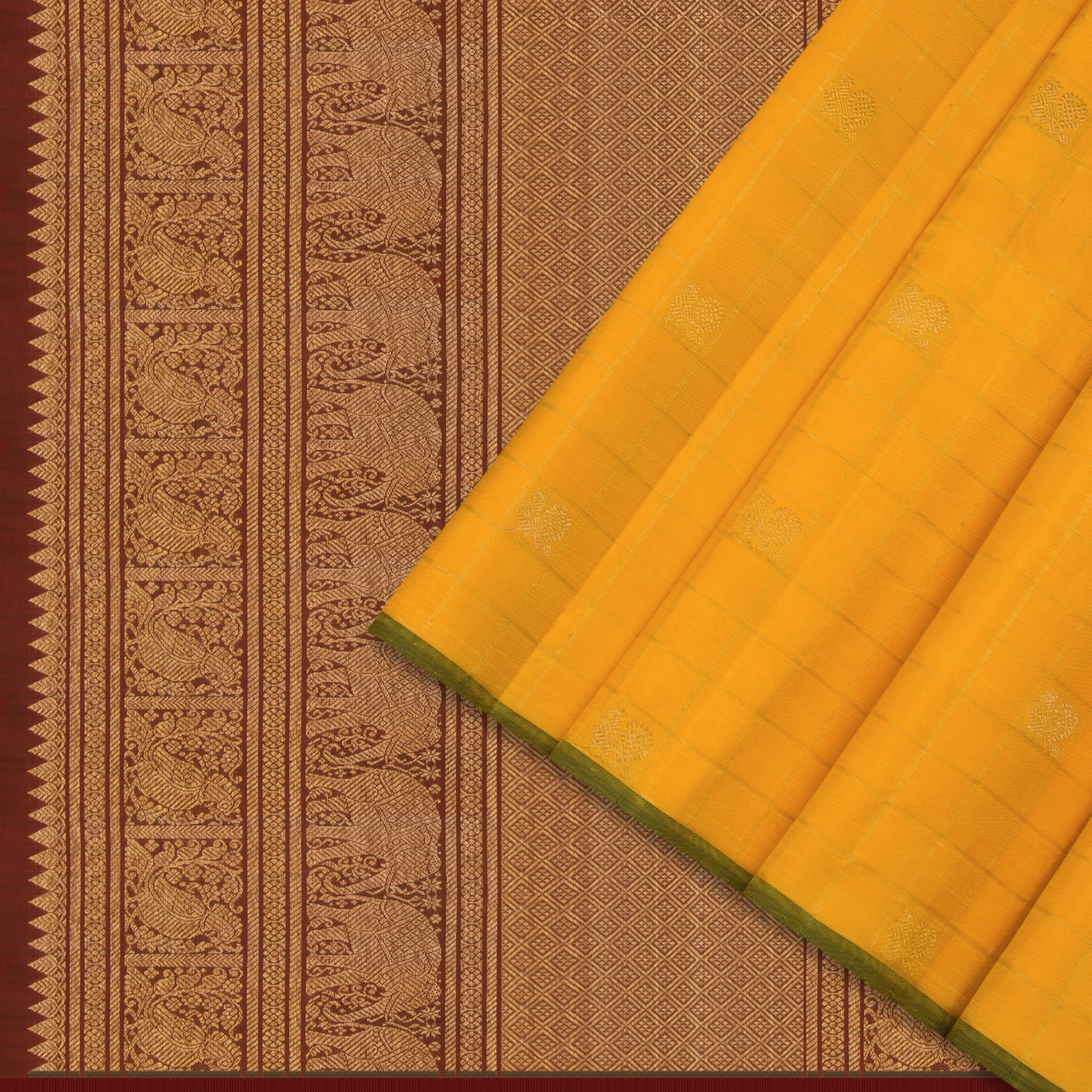 Kanakavalli Kanjivaram Silk Sari 24-595-HS001-03863 - Cover View