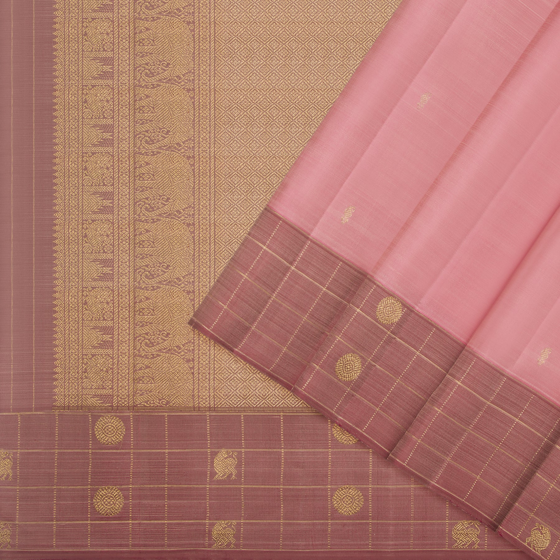 Kanakavalli Kanjivaram Silk Sari 24-595-HS001-03866 - Cver View