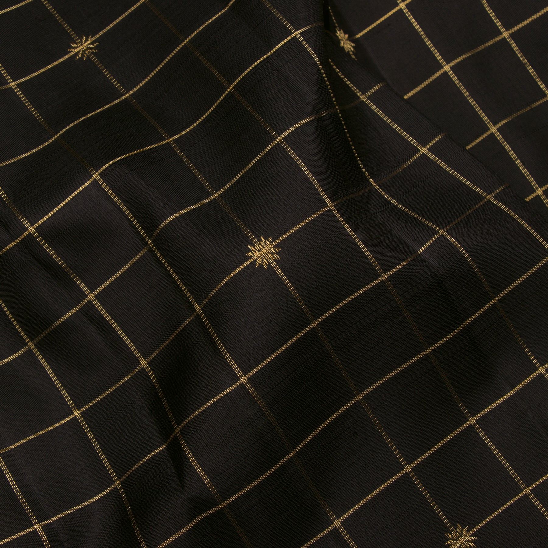 Kanakavalli Kanjivaram Silk Sari 24-595-HS001-03886 - Fabric View