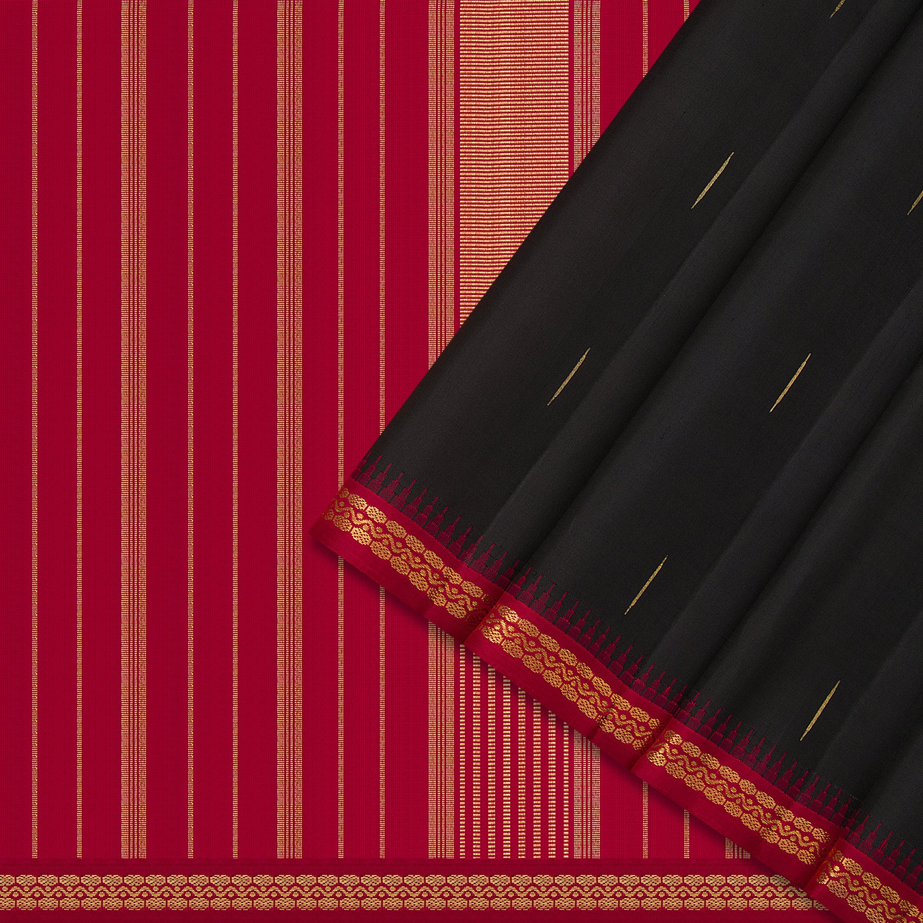 Kanakavalli Kanjivaram Silk Sari 24-595-HS001-03925 - Cover View