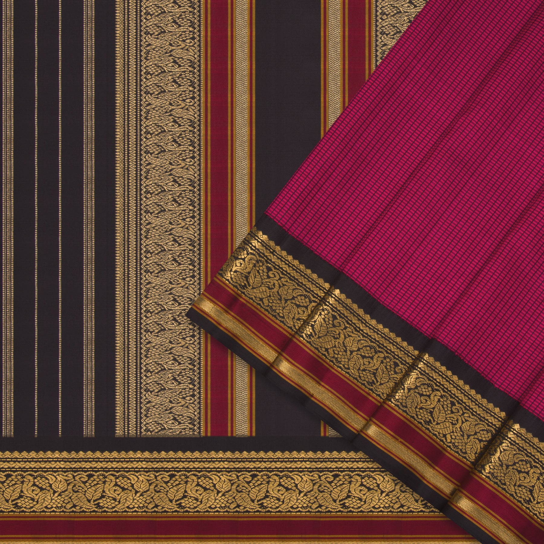 Kanakavalli Kanjivaram Silk Sari 24-595-HS001-03933 - Cover View