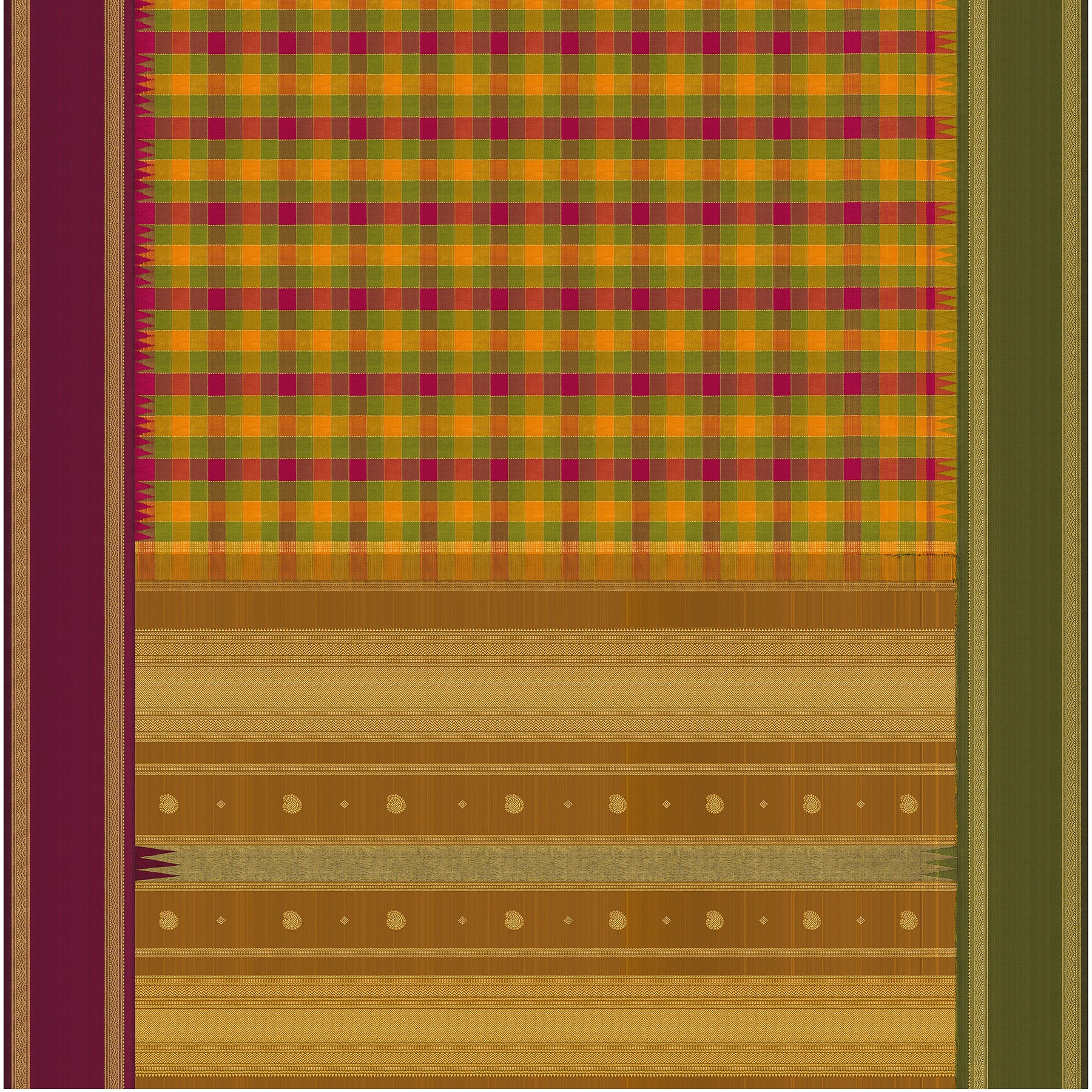 Kanakavalli Kanjivaram Silk Sari 24-595-HS001-03942