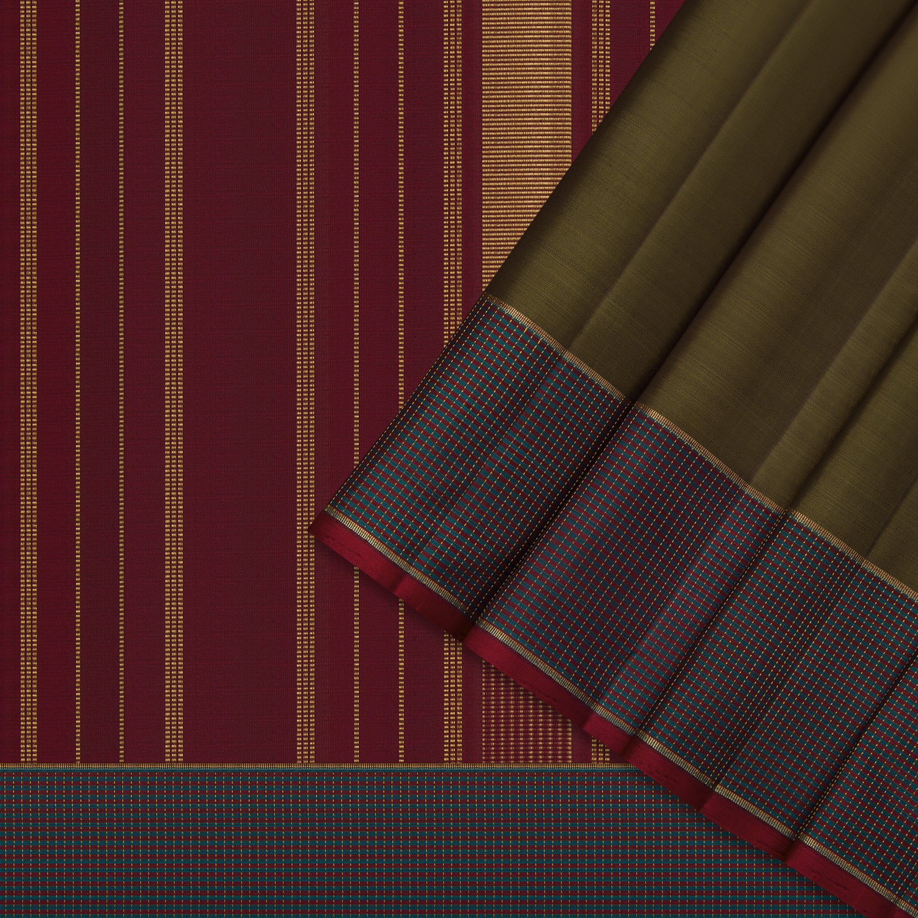 Kanakavalli Kanjivaram Silk Sari 24-599-HS001-03962 - Cover View